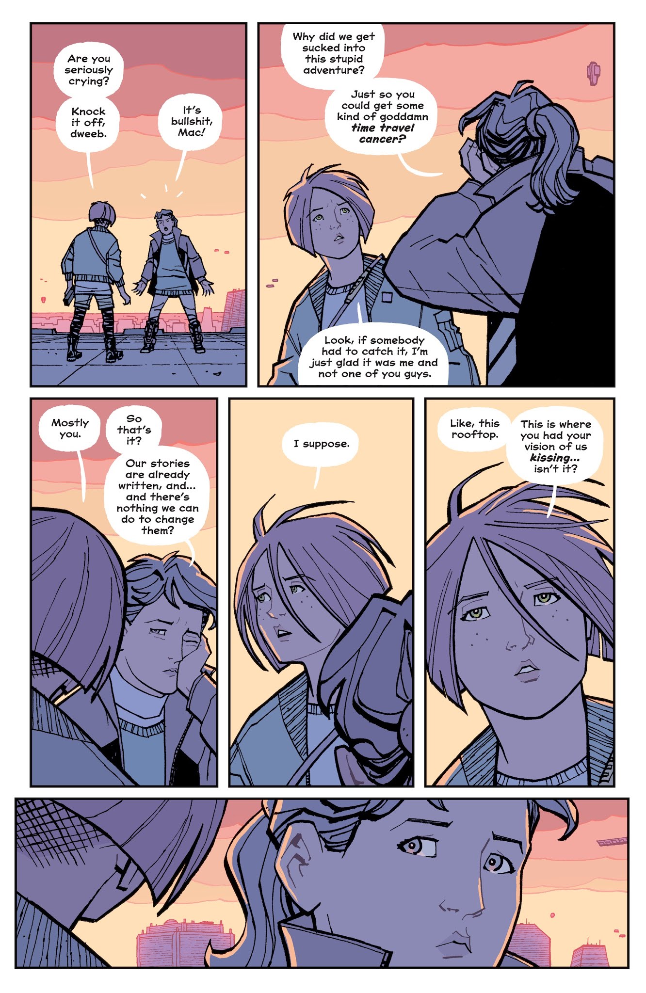 Read online Paper Girls comic -  Issue #25 - 9