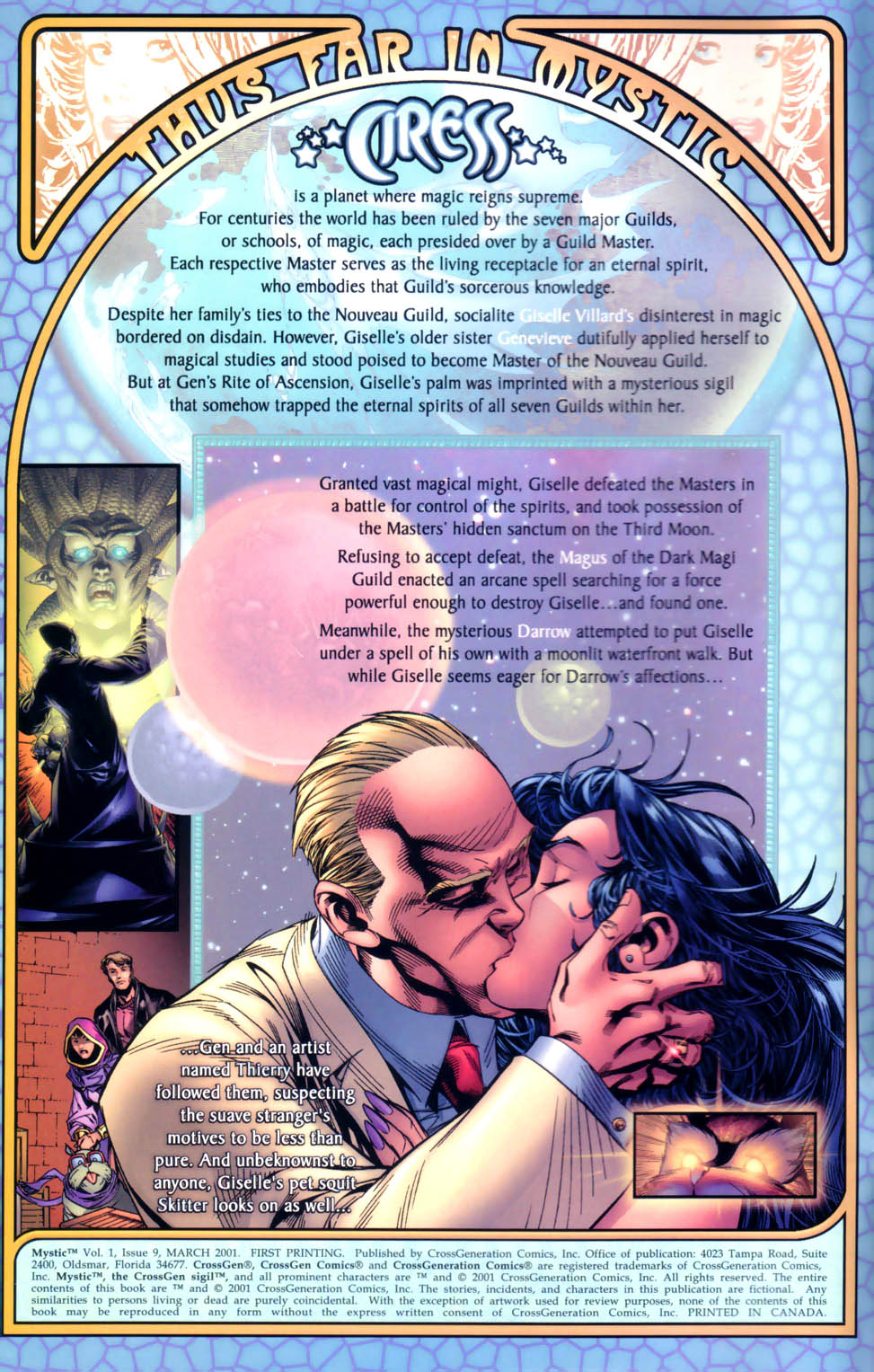 Read online Mystic comic -  Issue #9 - 2