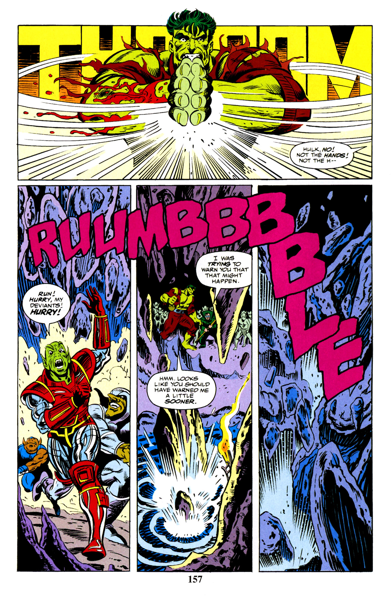 Read online Hulk Visionaries: Peter David comic -  Issue # TPB 7 - 156