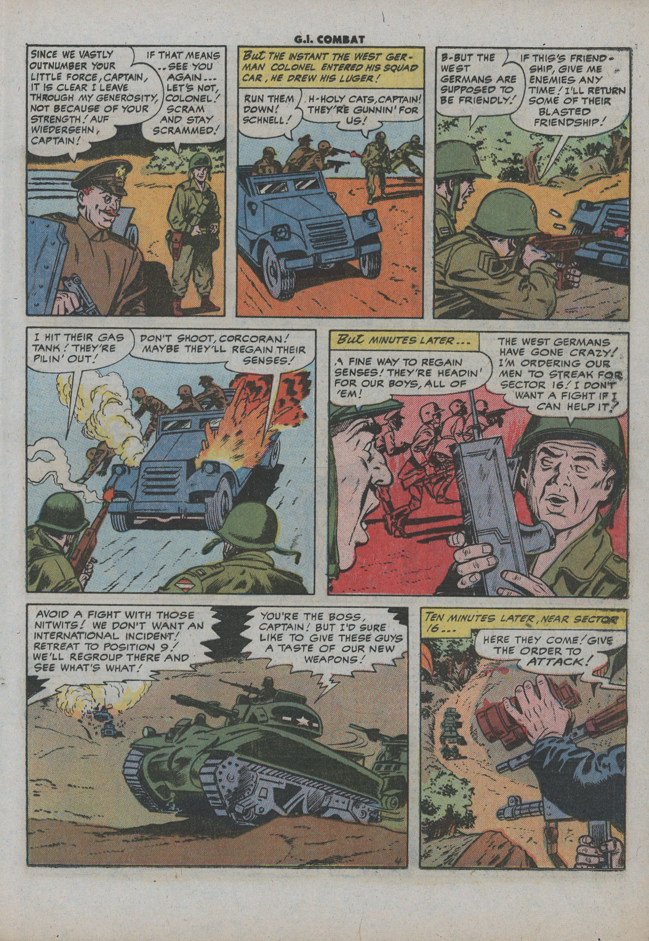 Read online G.I. Combat (1952) comic -  Issue #38 - 22