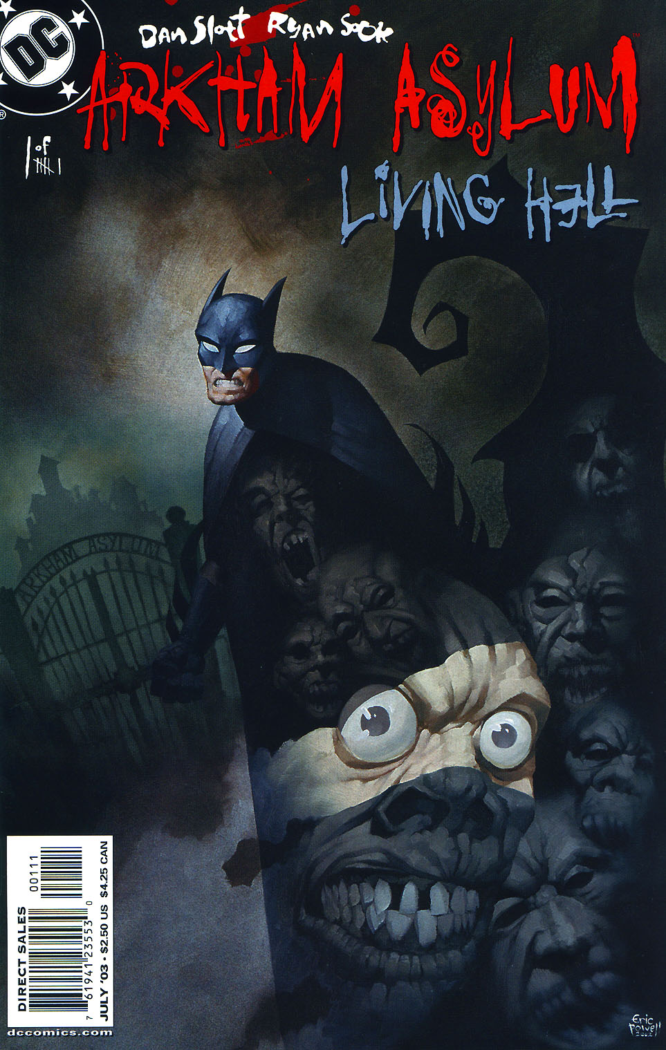 Read online Arkham Asylum: Living Hell comic -  Issue #1 - 2