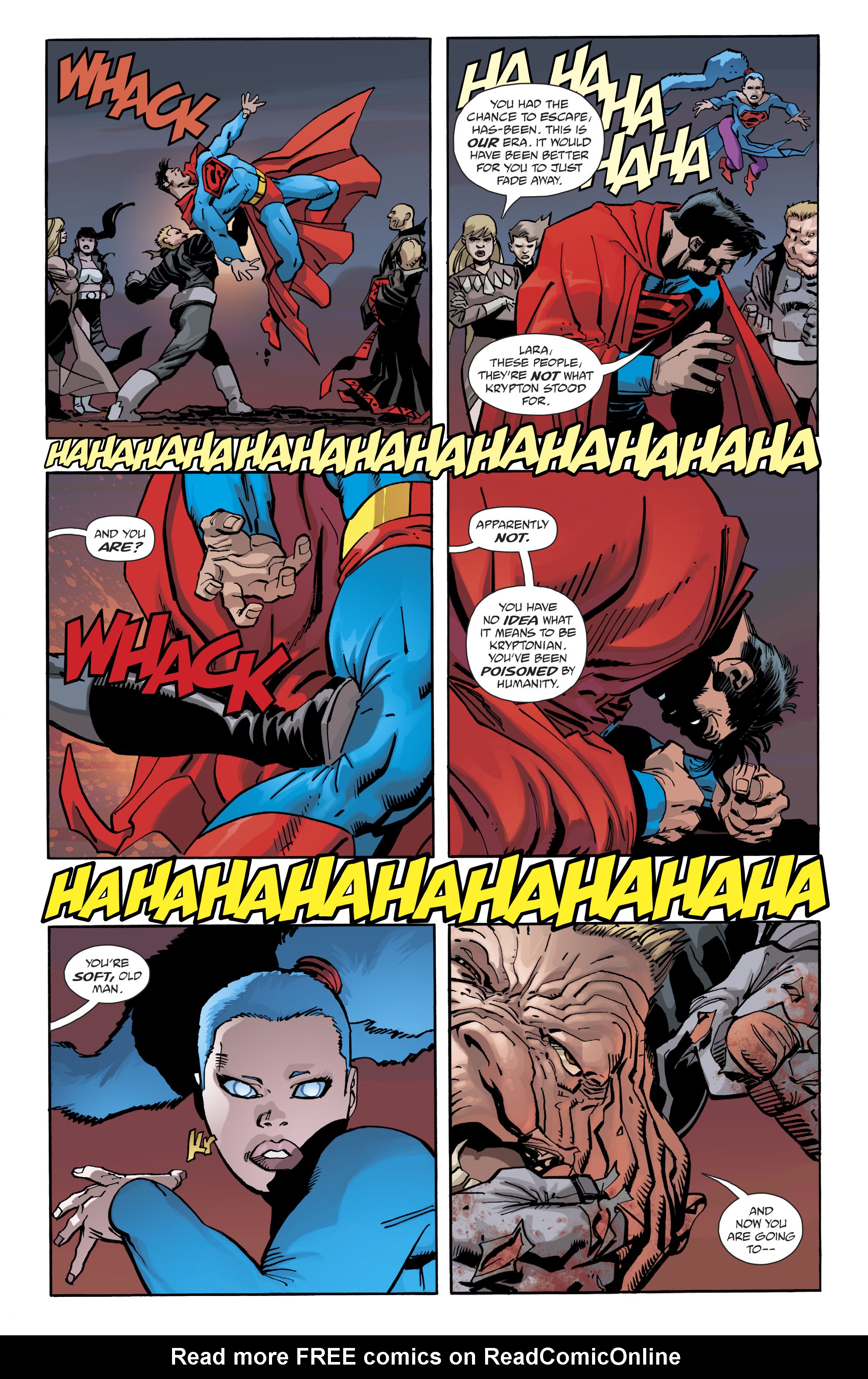 Read online Dark Knight III: The Master Race comic -  Issue #9 - 22