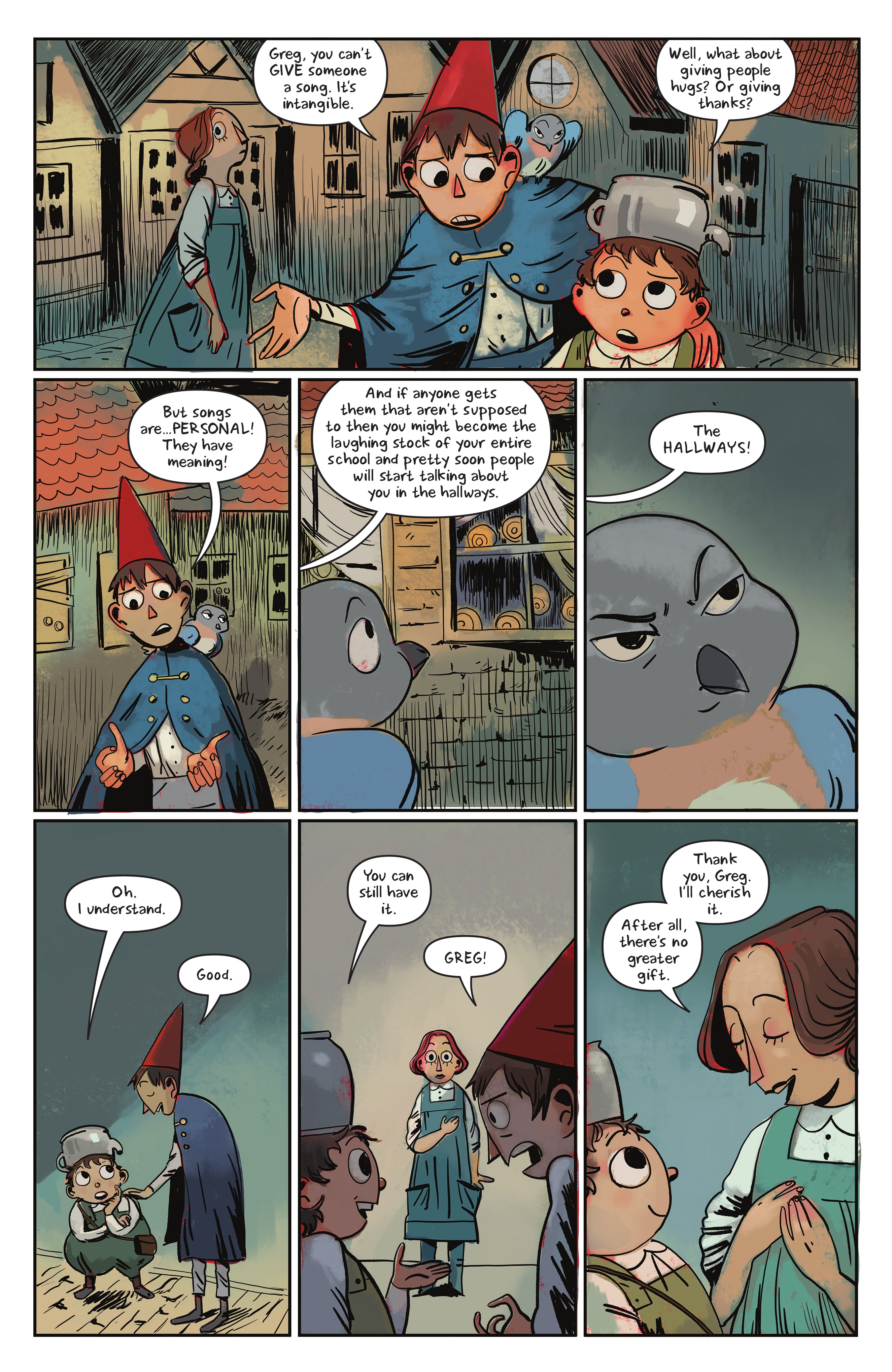 Read online Over the Garden Wall: Soulful Symphonies comic -  Issue # TPB - 11