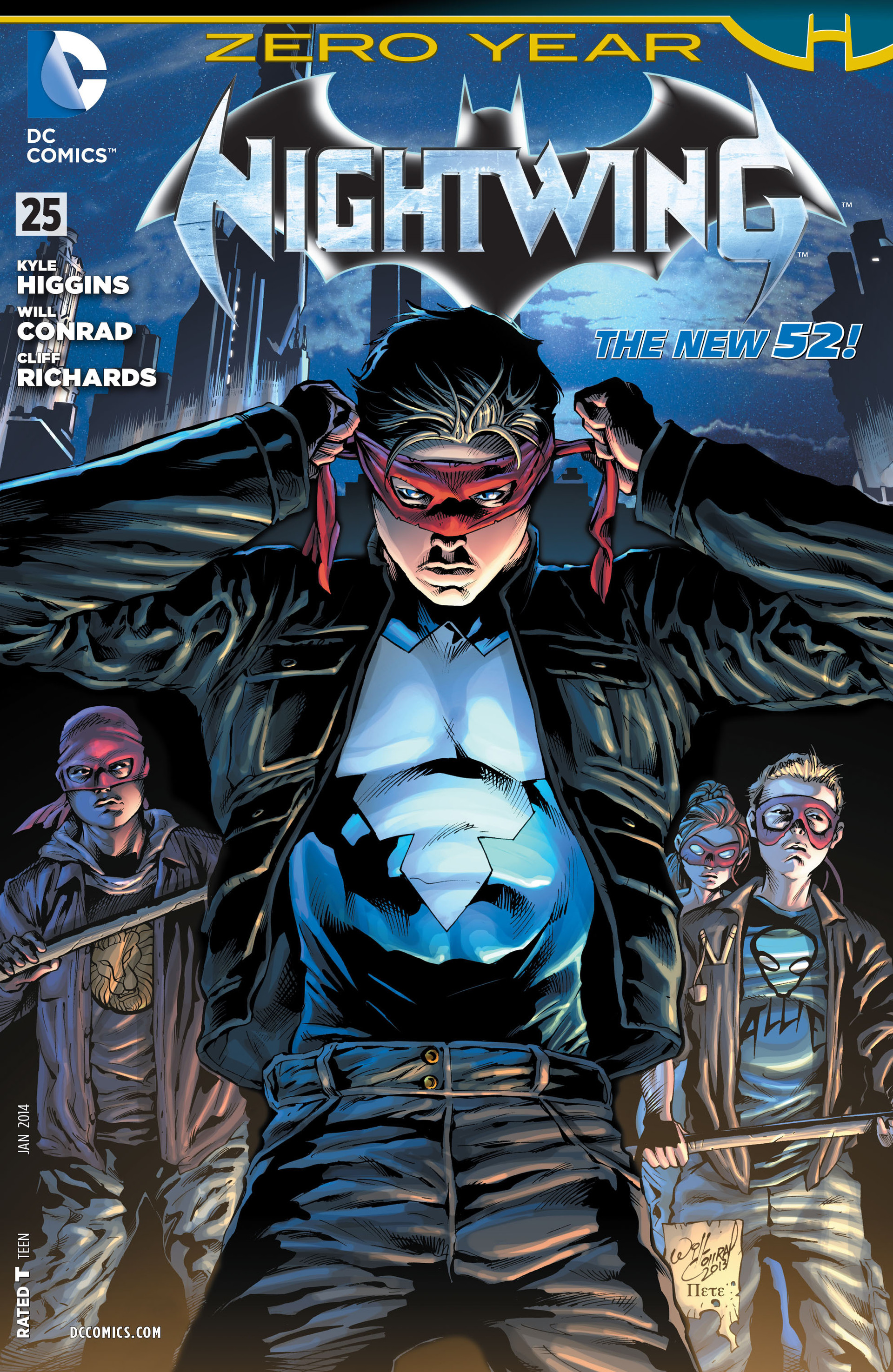 Read online Nightwing (2011) comic -  Issue #25 - 1