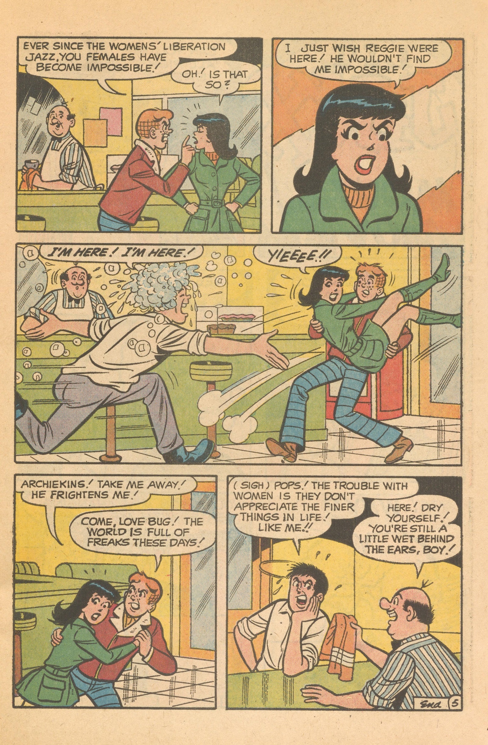 Read online Reggie and Me (1966) comic -  Issue #48 - 7