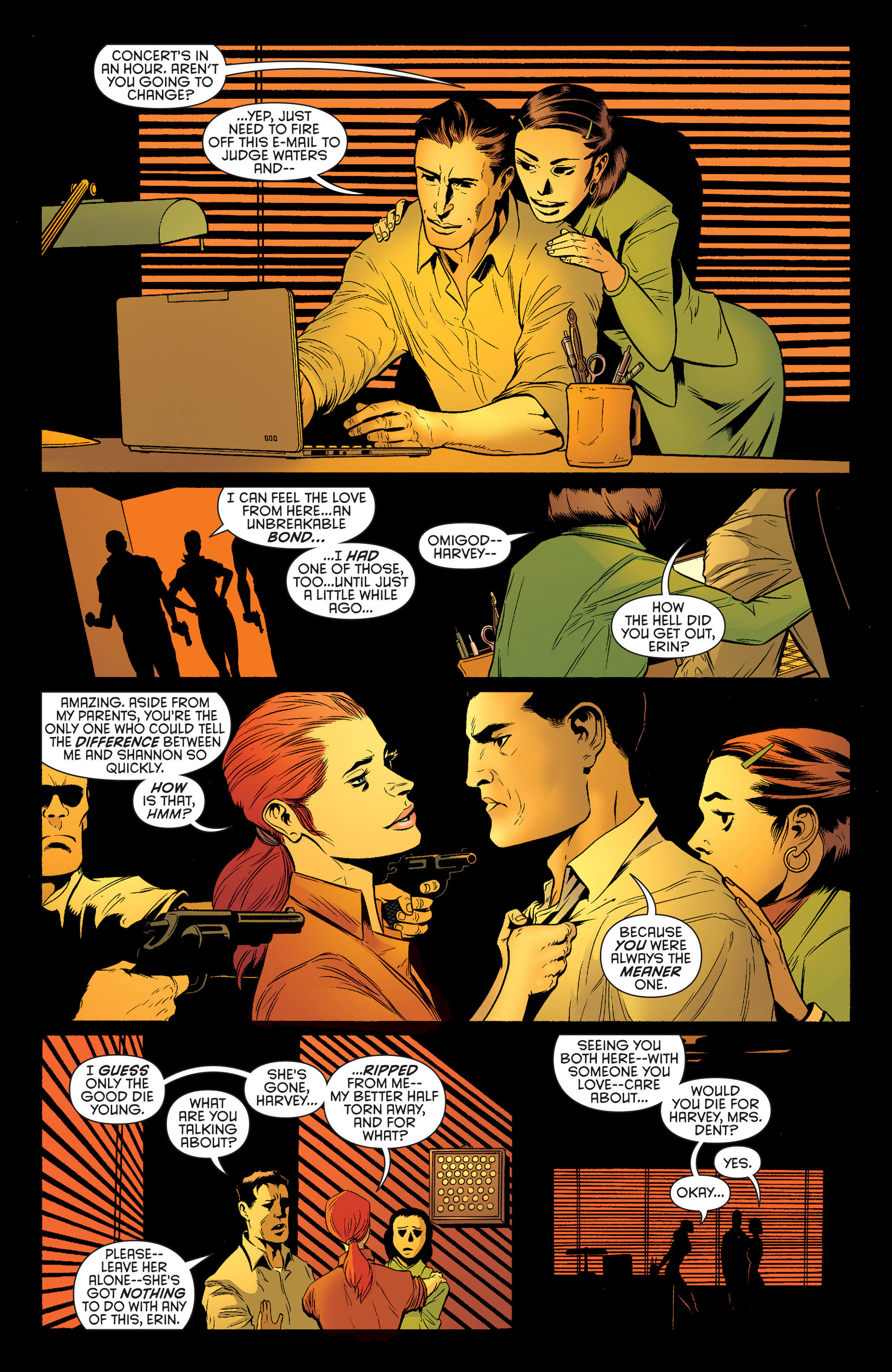 Read online Batman and Robin (2011) comic -  Issue #25 - Batman and Two-Face - 11