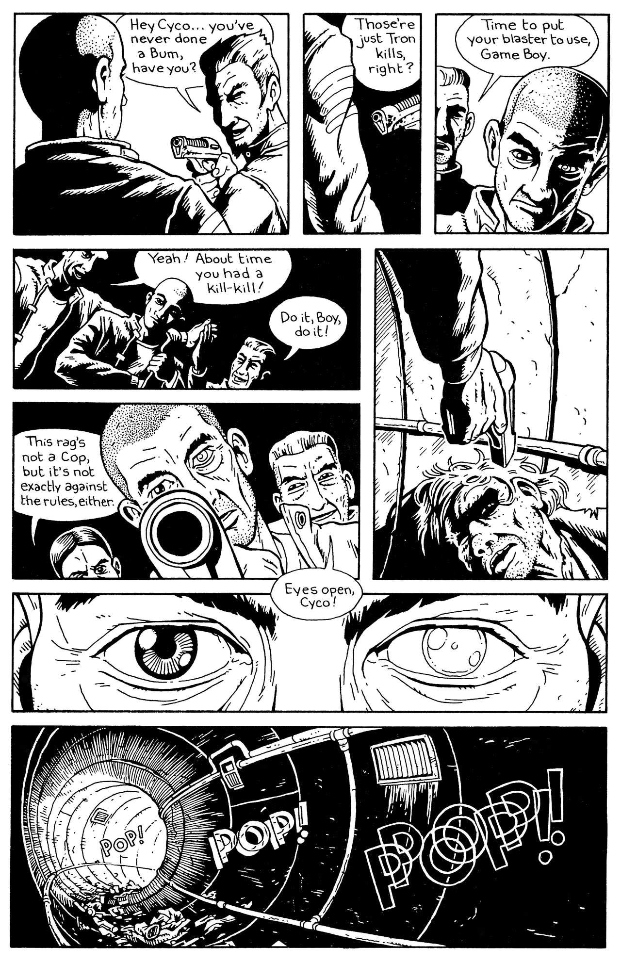 Read online Andrew Vachss' Underground comic -  Issue #3 - 6