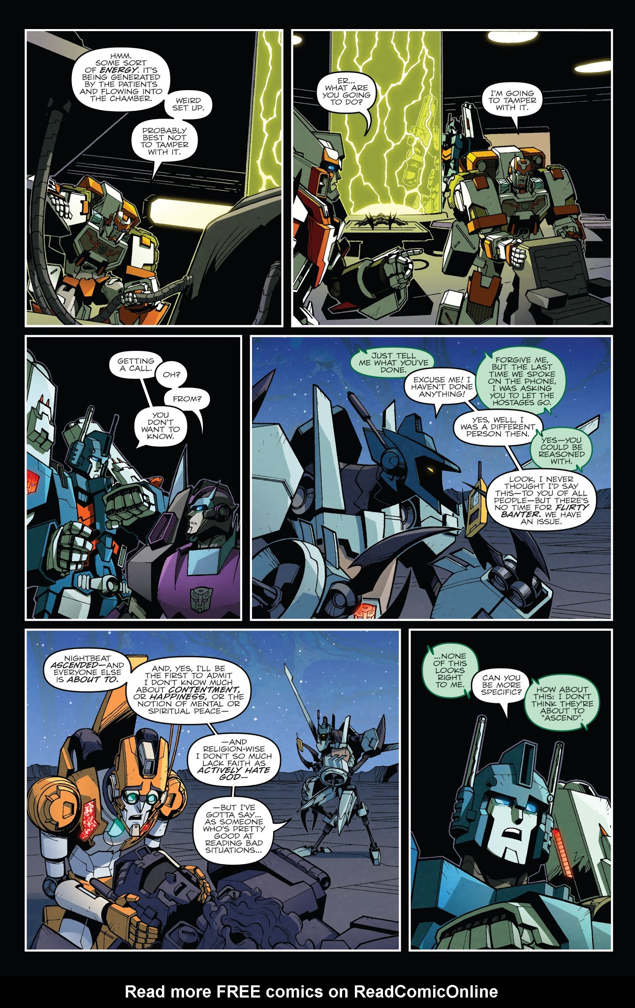 Read online Transformers: Lost Light comic -  Issue #18 - 10