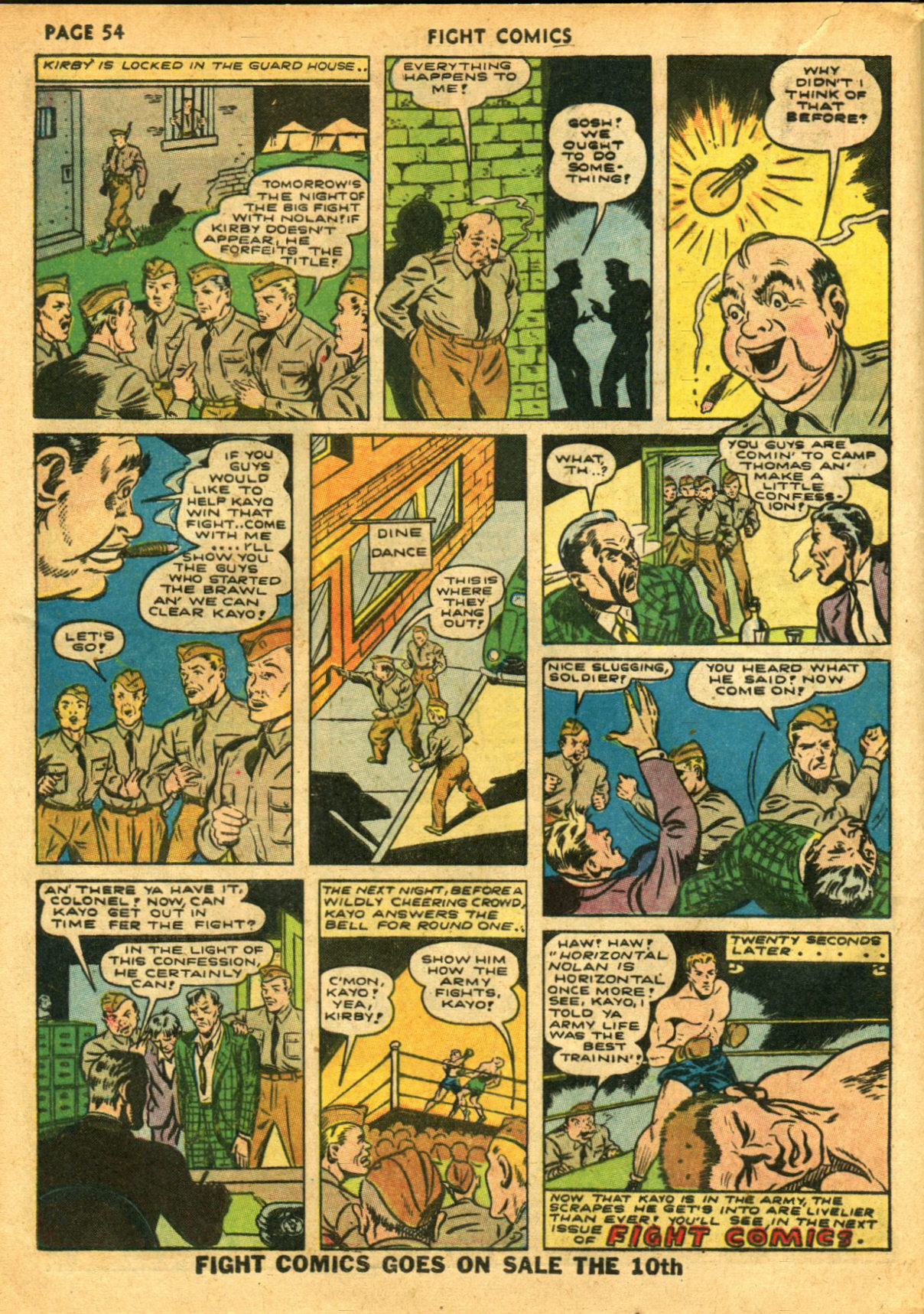 Read online Fight Comics comic -  Issue #22 - 56