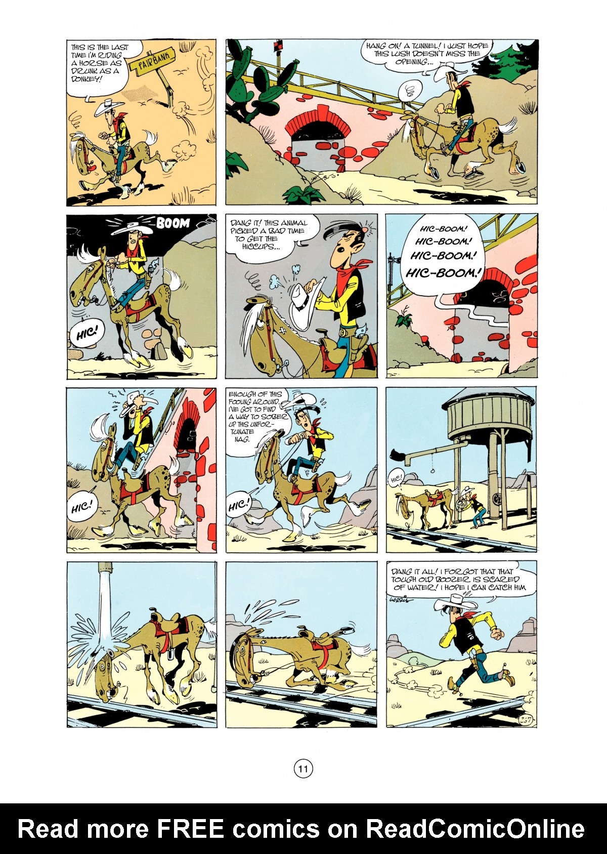 Read online A Lucky Luke Adventure comic -  Issue #38 - 11