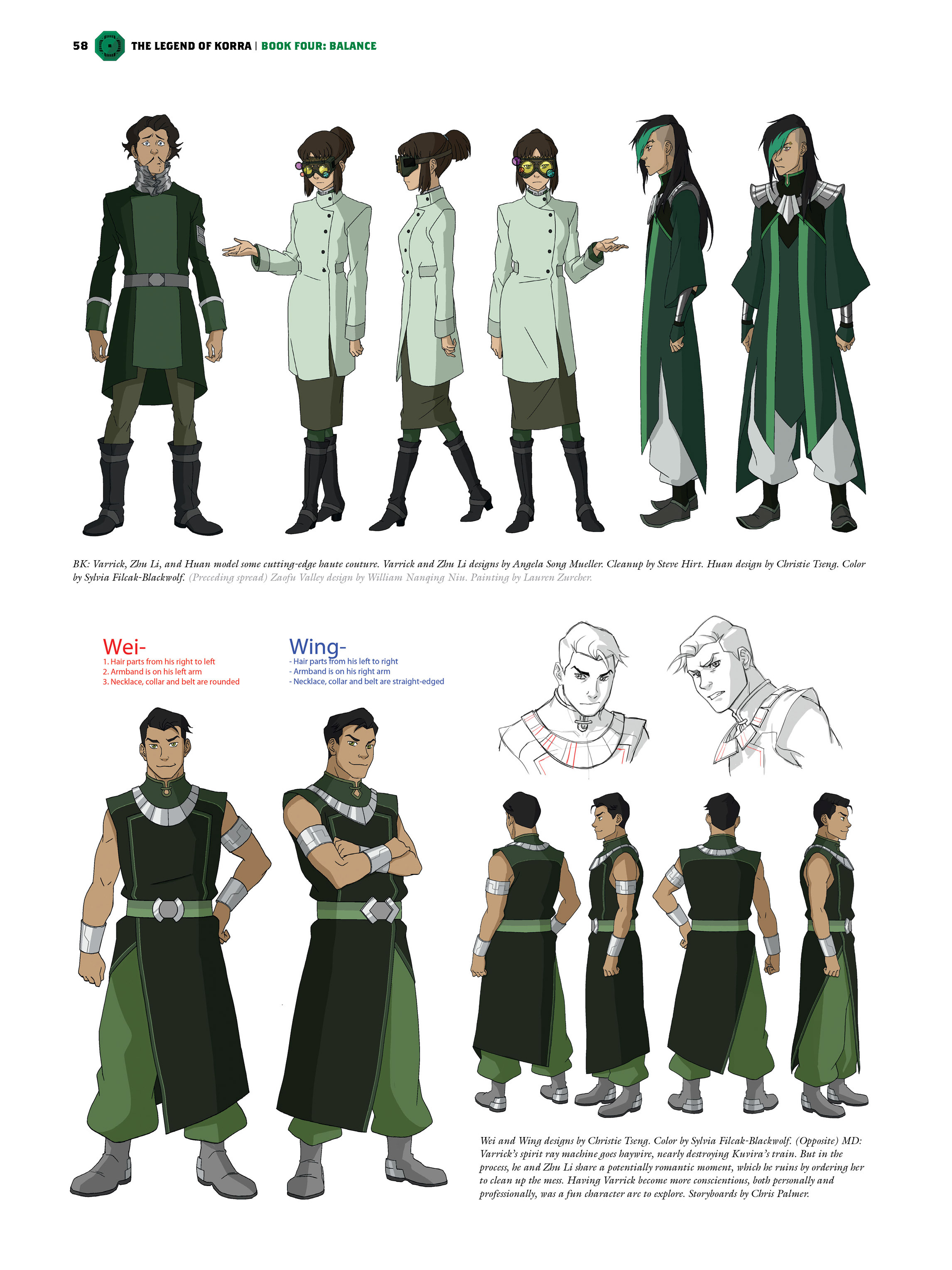 Read online The Legend of Korra: The Art of the Animated Series comic -  Issue # TPB 4 - 54