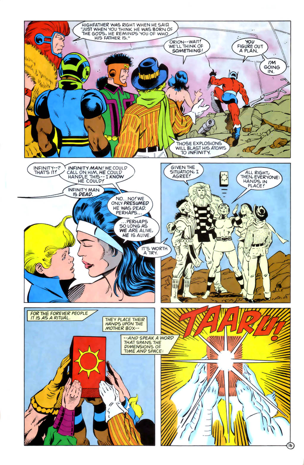 Read online The New Gods (1989) comic -  Issue #25 - 17