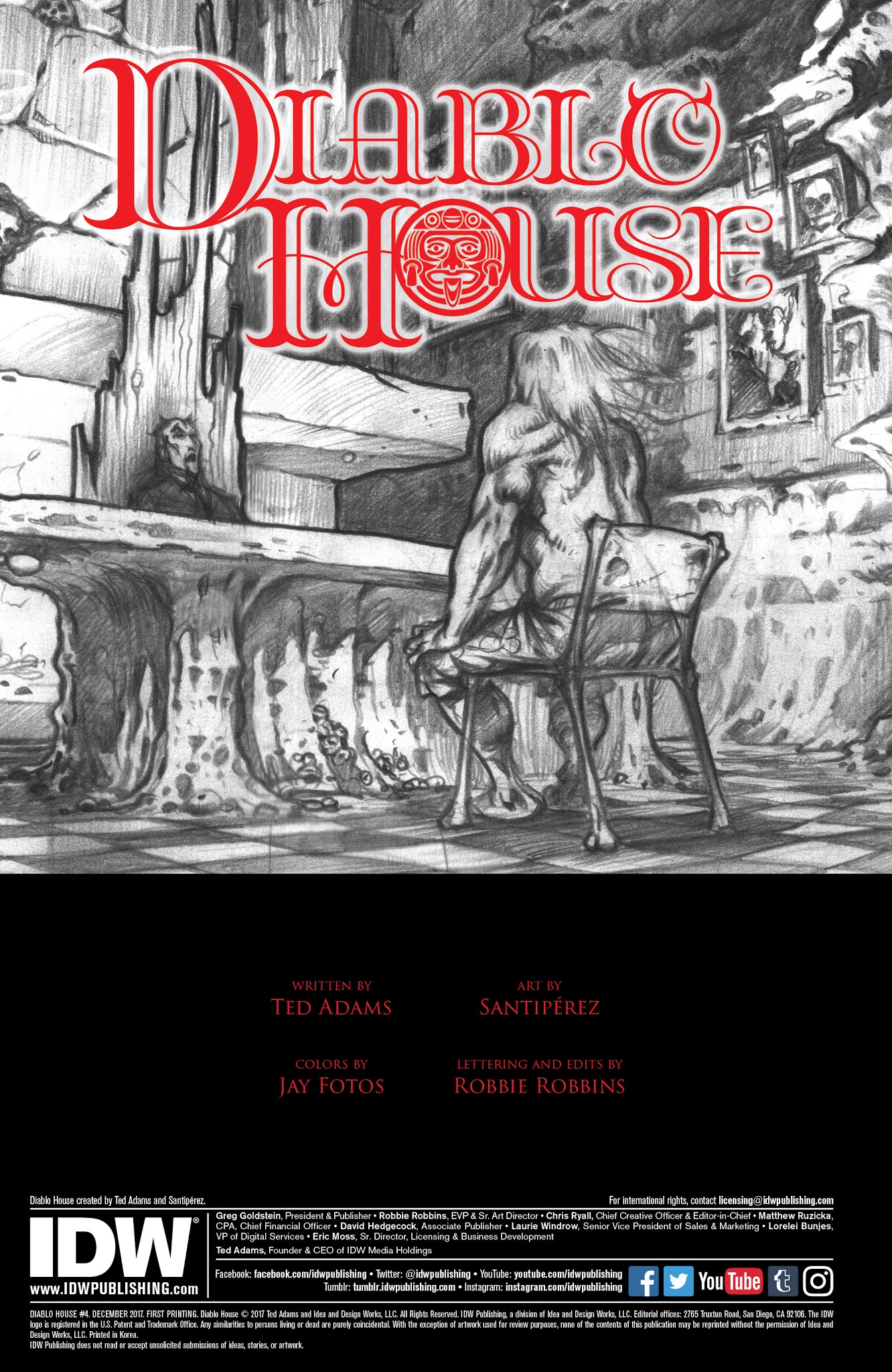 Read online Diablo House comic -  Issue #4 - 2