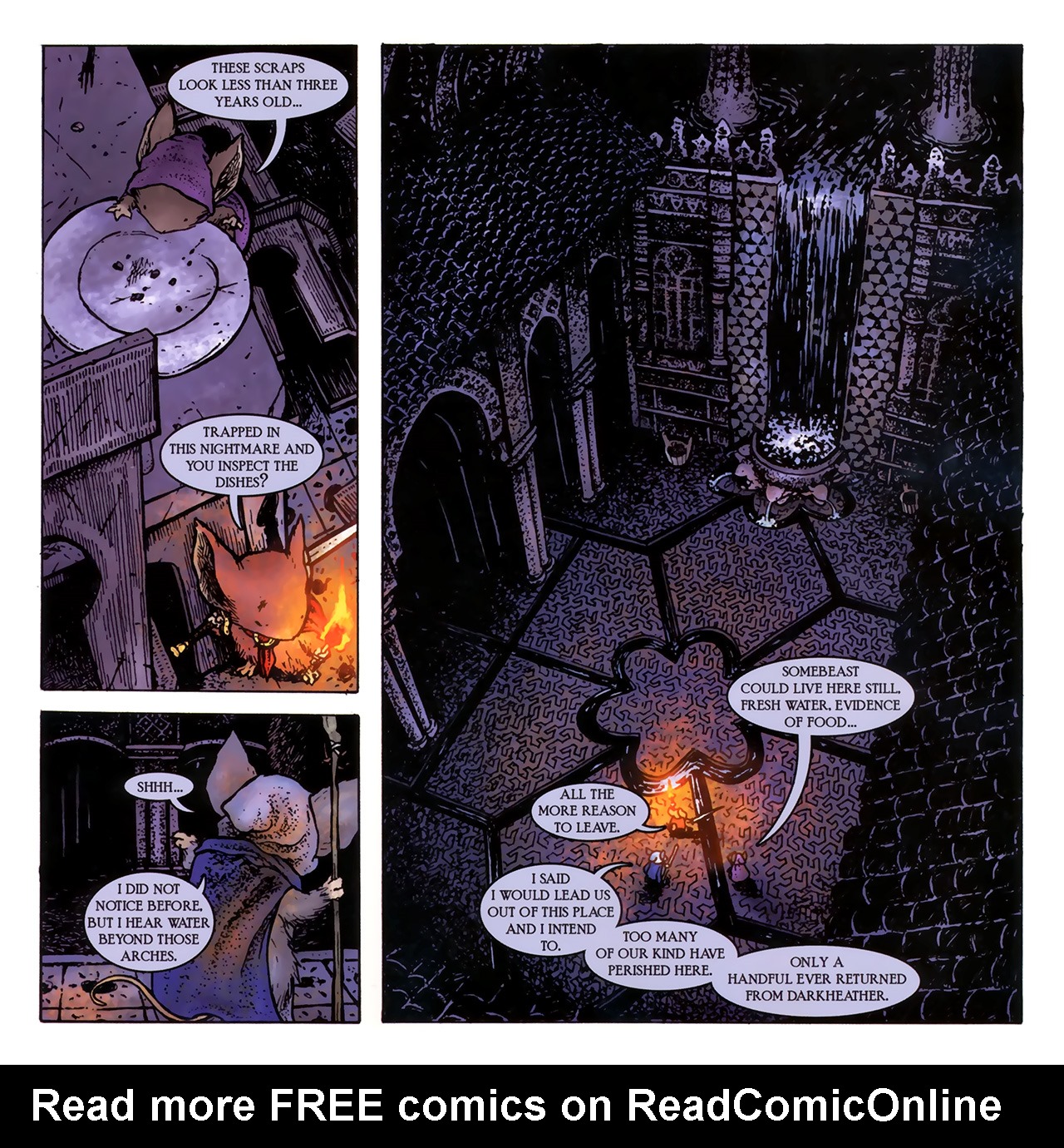 Read online Mouse Guard: Winter 1152 comic -  Issue #5 - 5