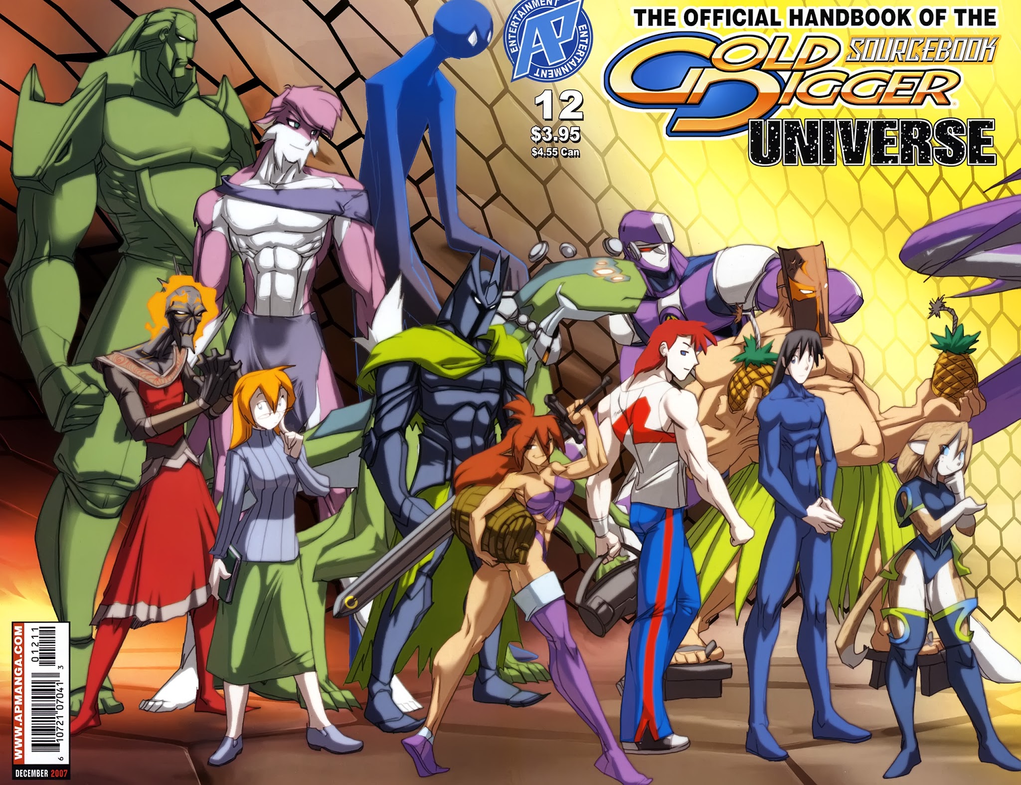 Read online Gold Digger Sourcebook: The Official Handbook of the GD Universe comic -  Issue #12 - 1