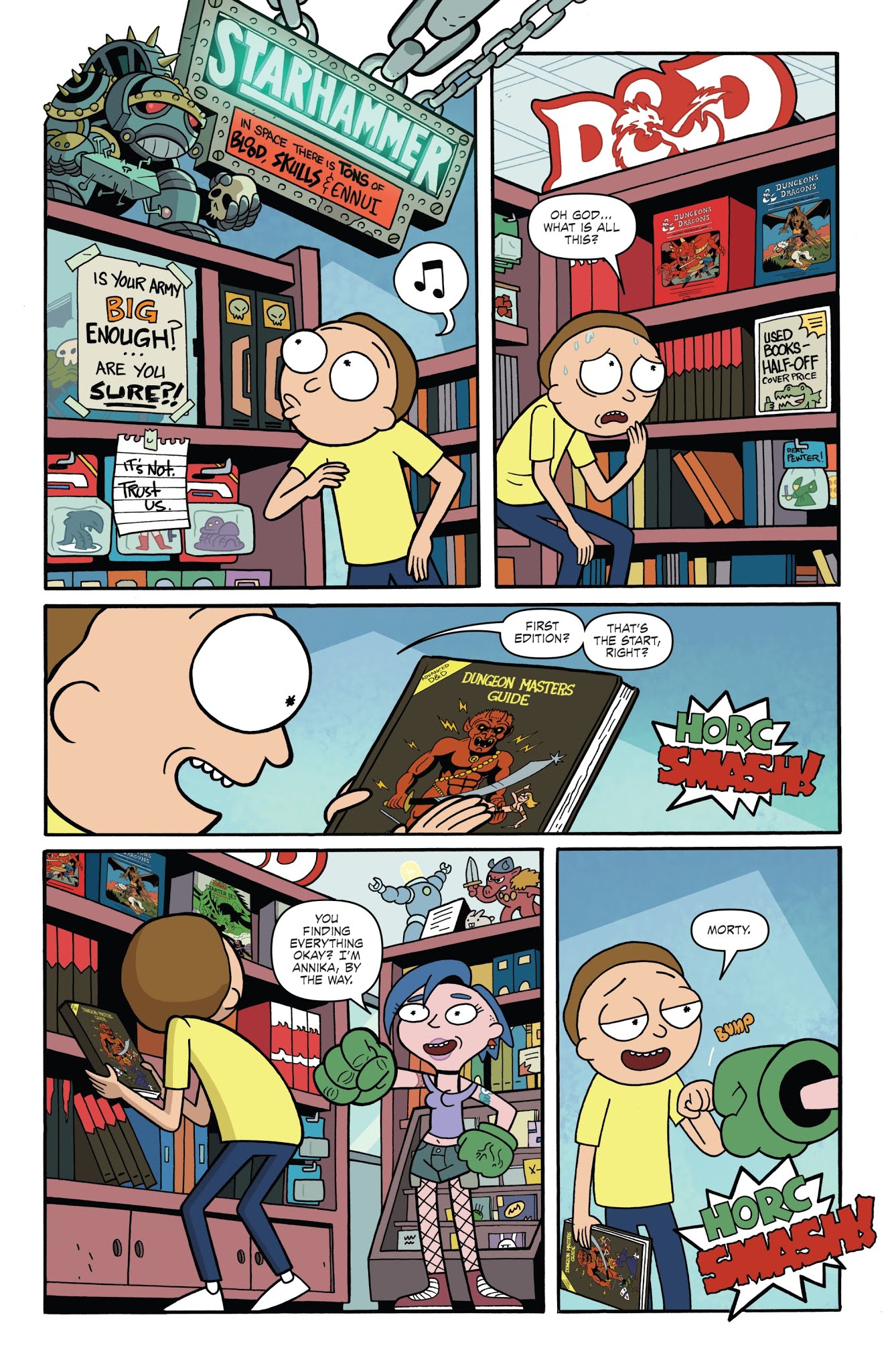 Read online Rick and Morty vs Dungeons & Dragons comic -  Issue #1 - 8