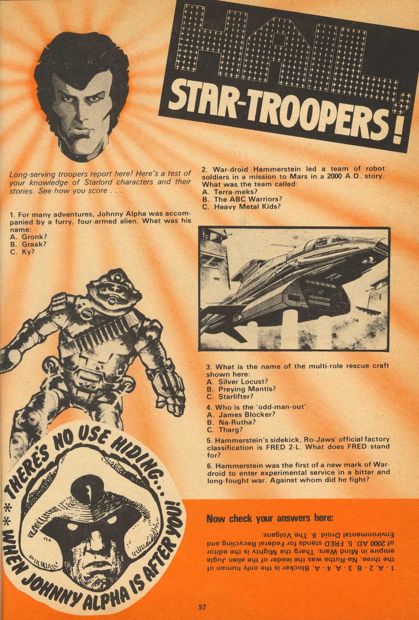 Read online Starlord comic -  Issue # Annual 1981 - 55