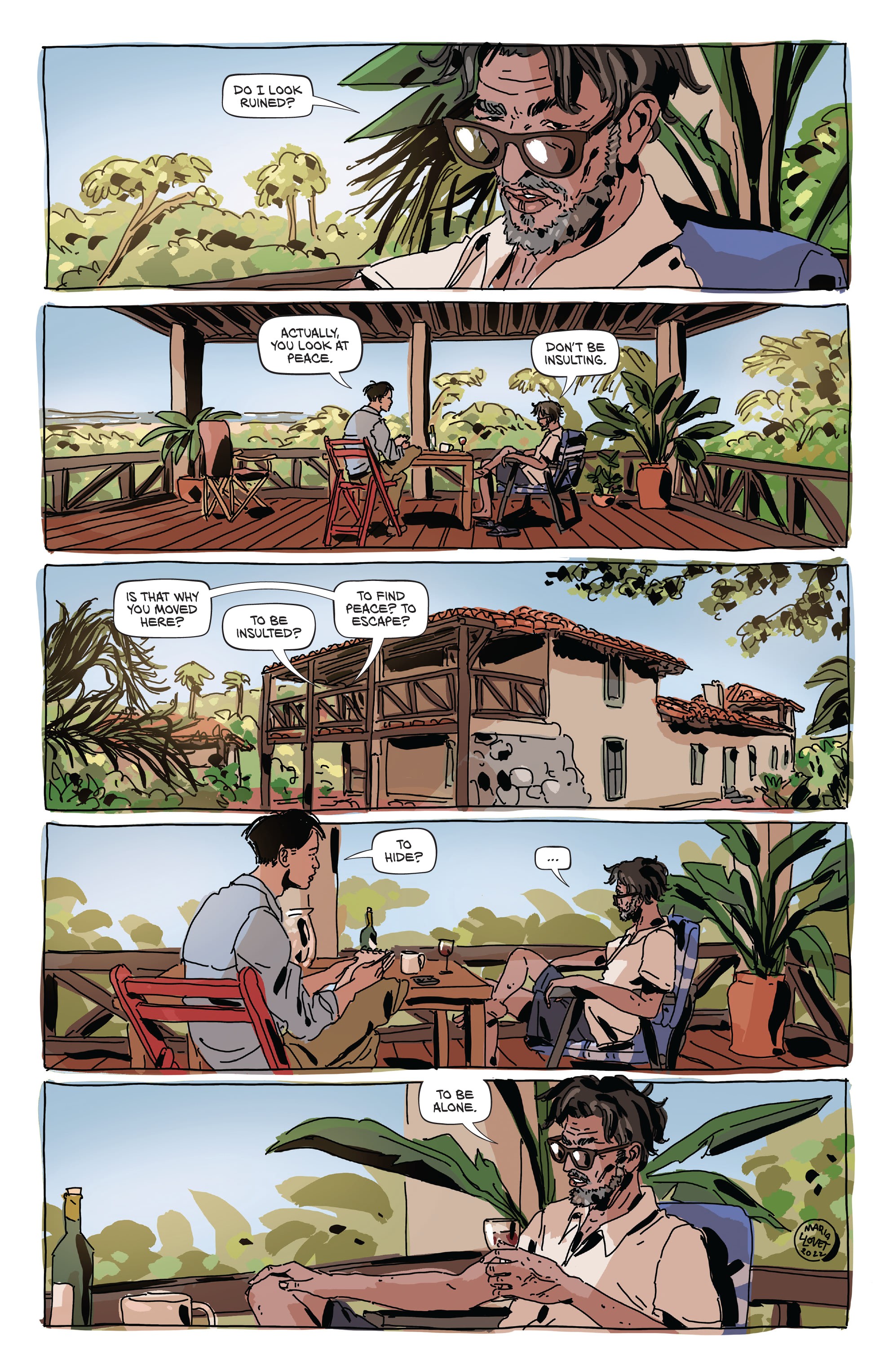 Read online Faithless III comic -  Issue #6 - 9