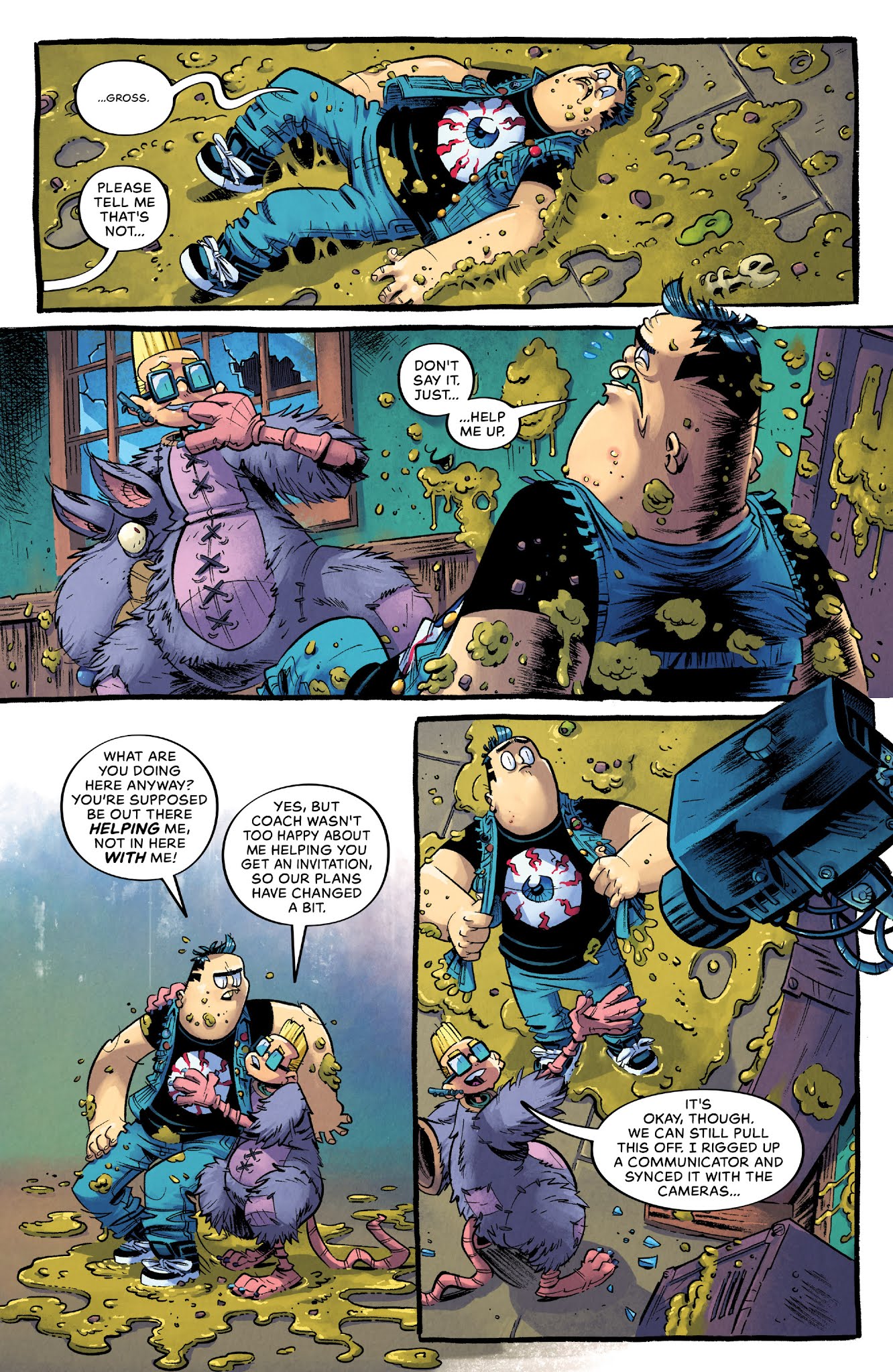 Read online Bully Wars comic -  Issue #4 - 12