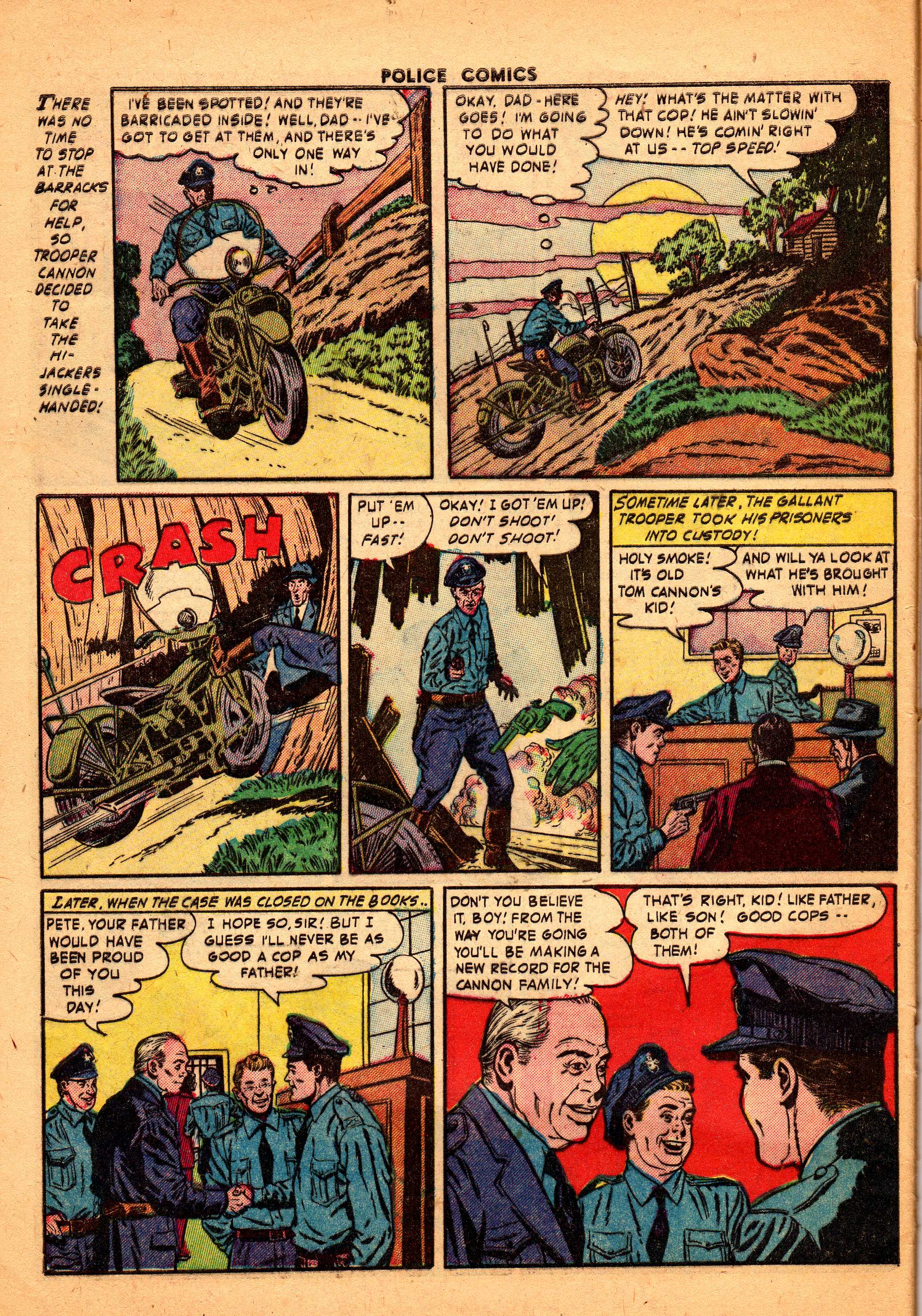 Read online Police Comics comic -  Issue #127 - 32