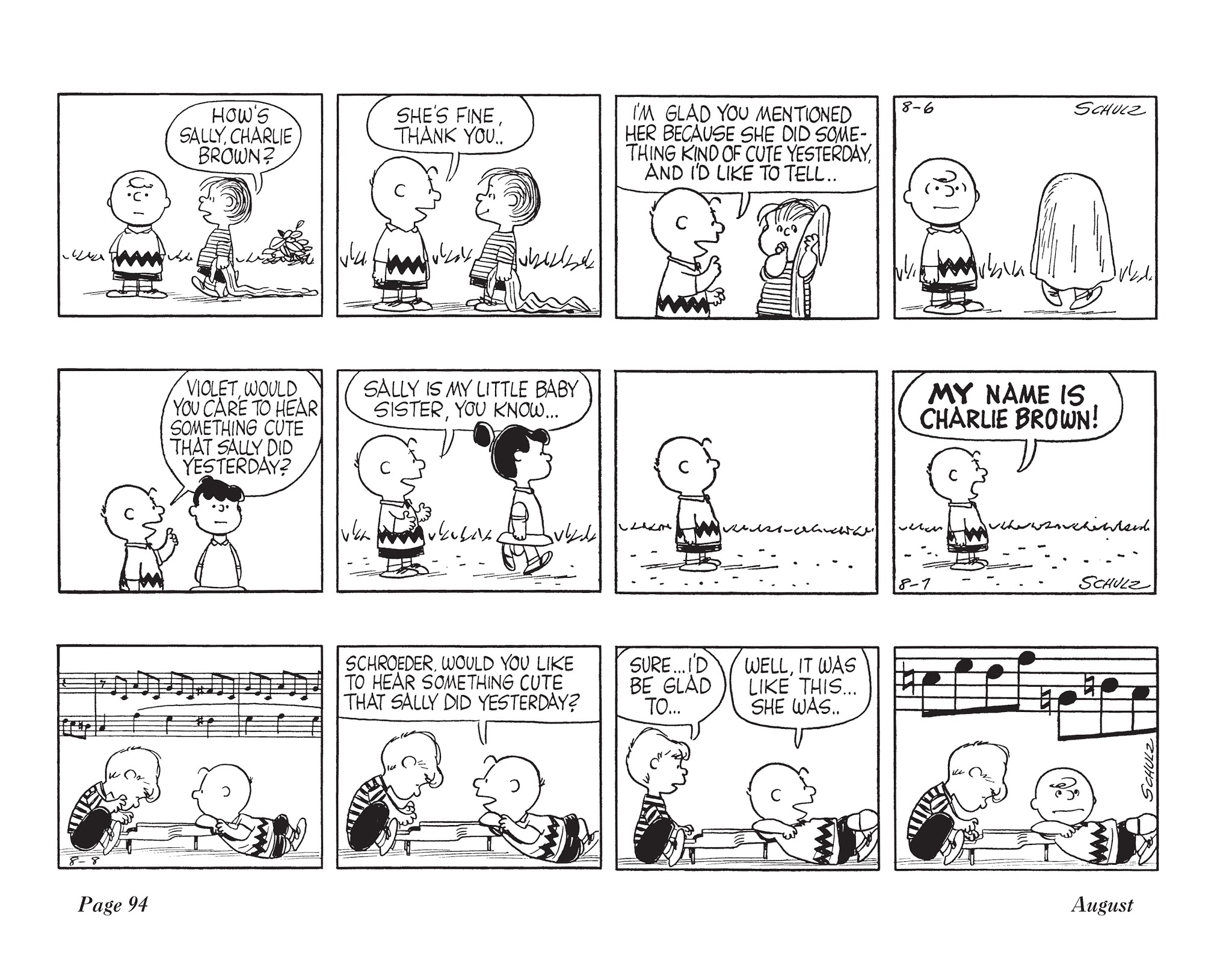 Read online The Complete Peanuts comic -  Issue # TPB 5 - 110