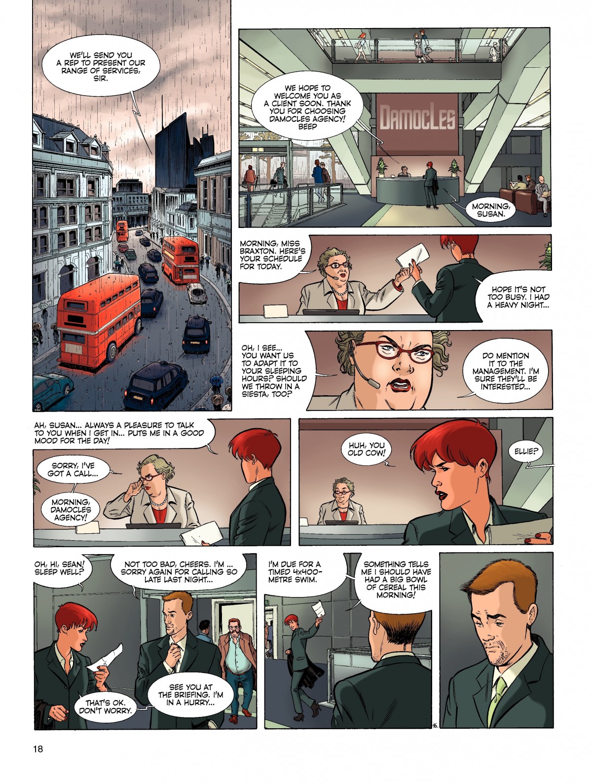 Read online Damocles comic -  Issue #1 - 18