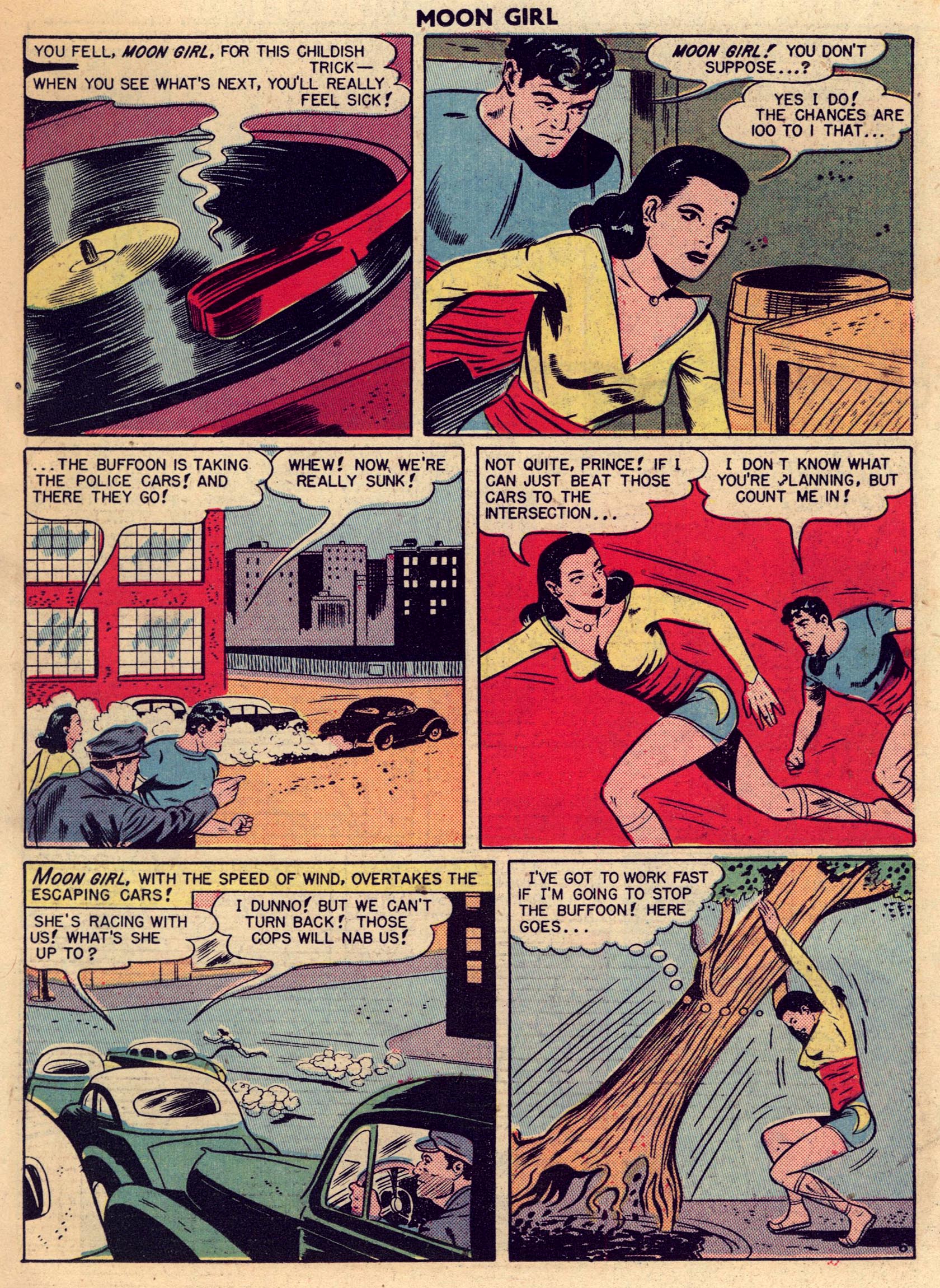 Read online Moon Girl (1947) comic -  Issue #6 - 18