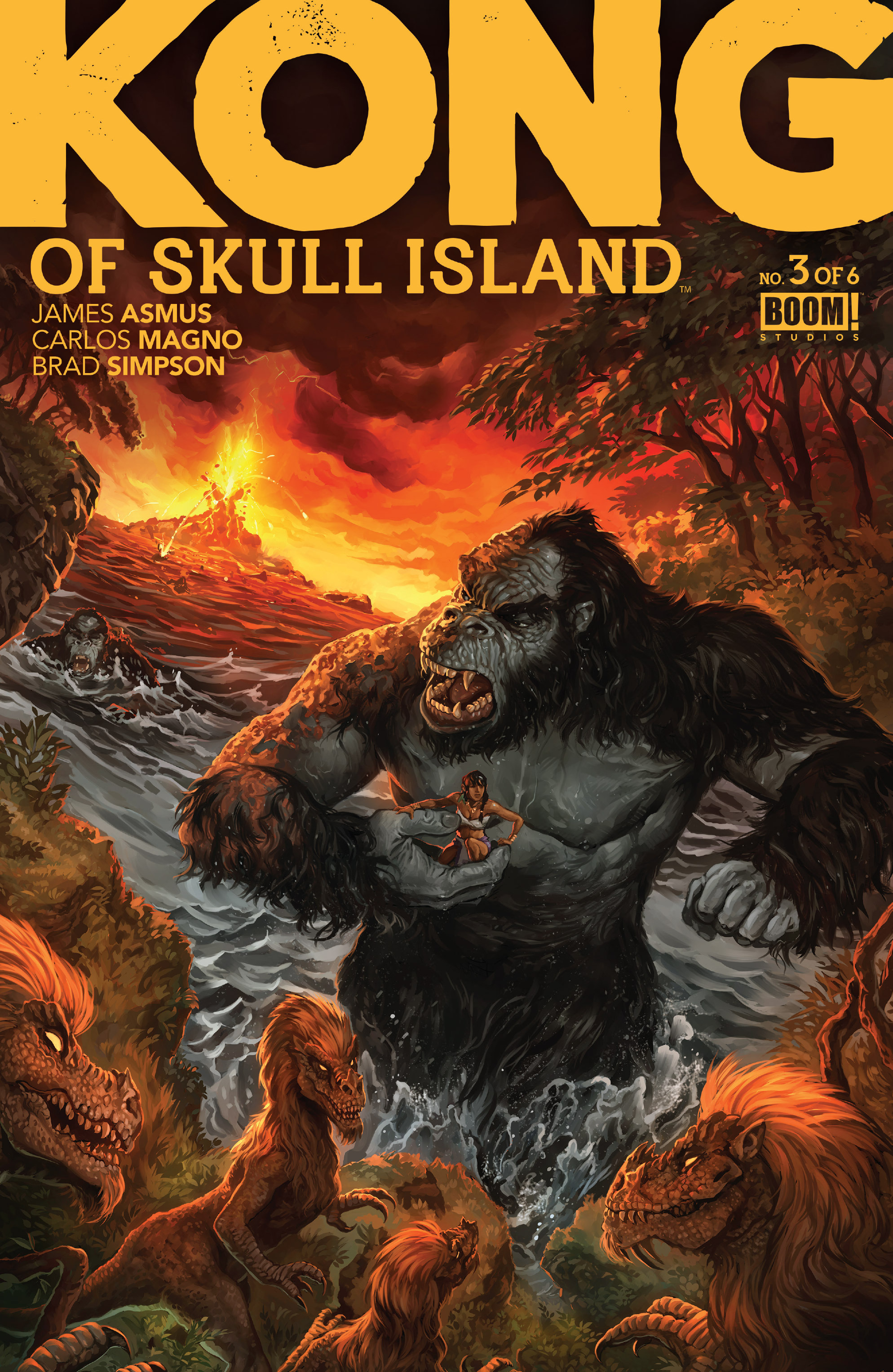 Read online Kong Of Skull Island comic -  Issue #3 - 1