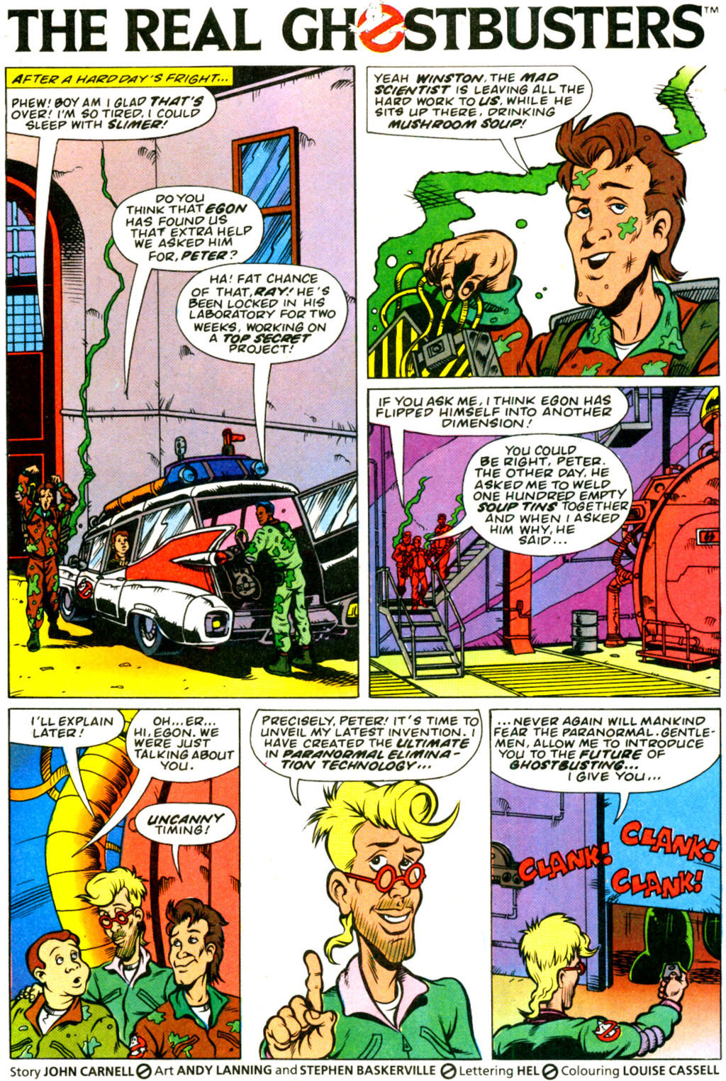 Read online Real Ghostbusters comic -  Issue #21 - 3