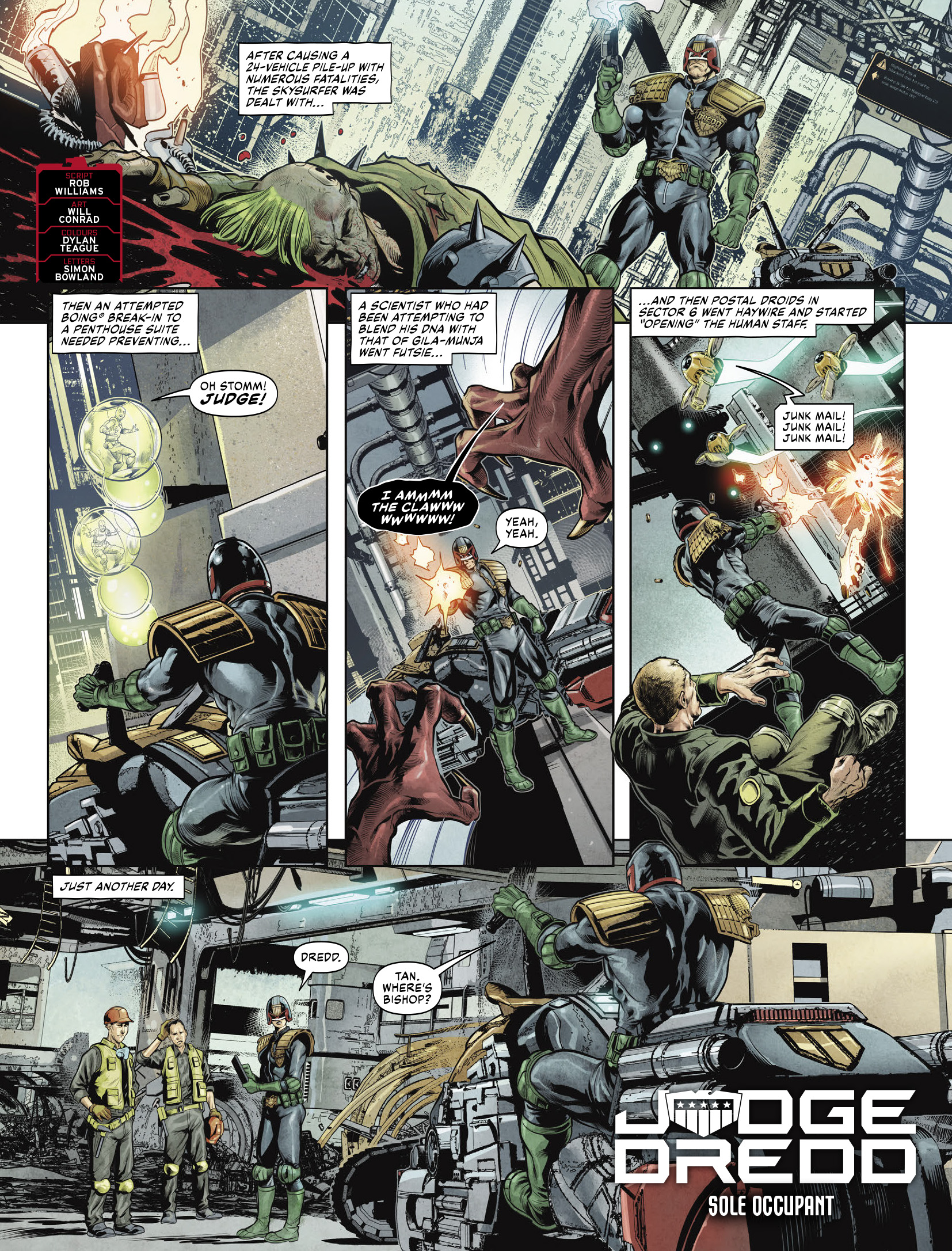 Read online Judge Dredd Megazine (Vol. 5) comic -  Issue #451 - 140