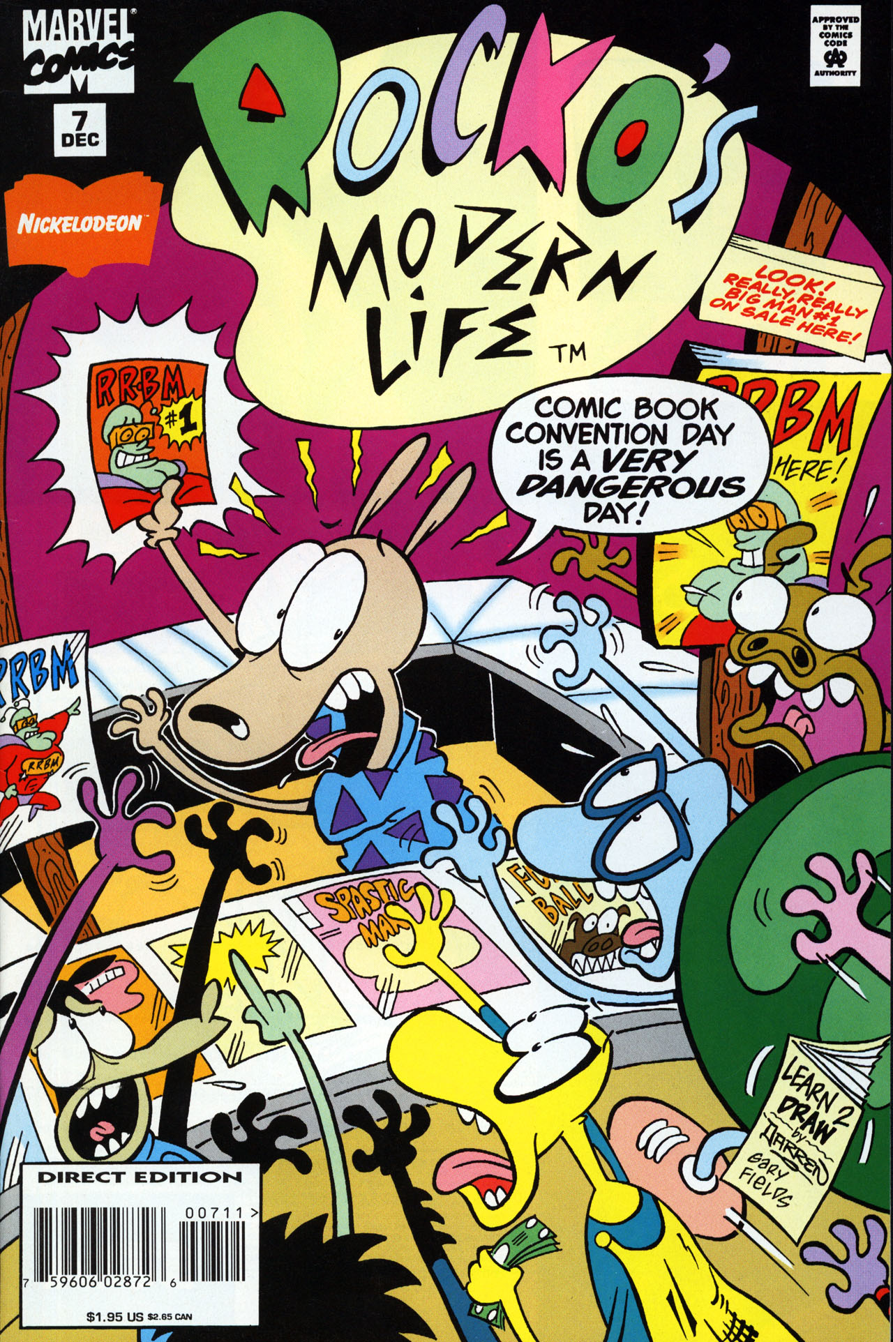 Read online Rocko's Modern Life comic -  Issue #7 - 1