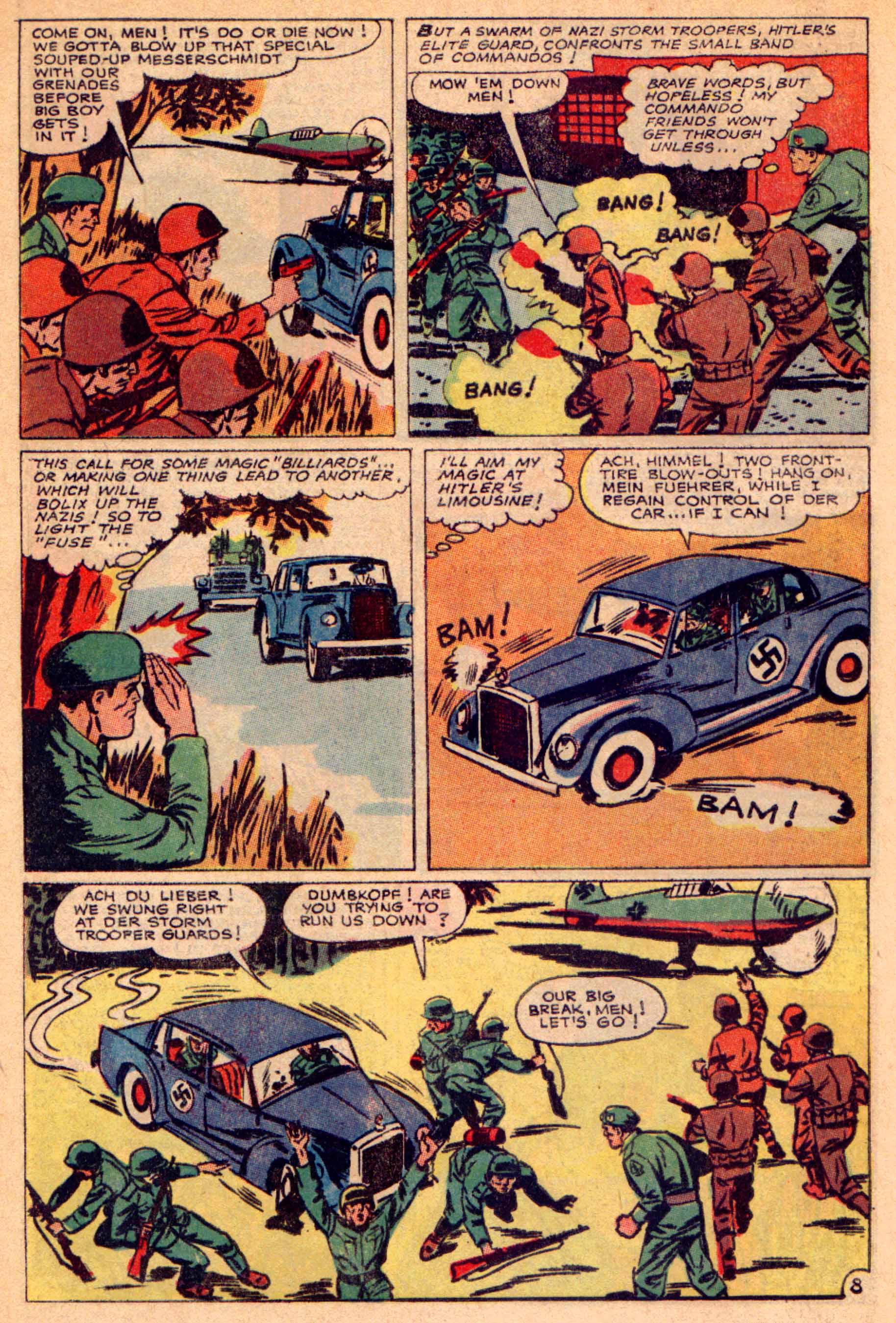 Read online Super Green Beret comic -  Issue #1 - 32
