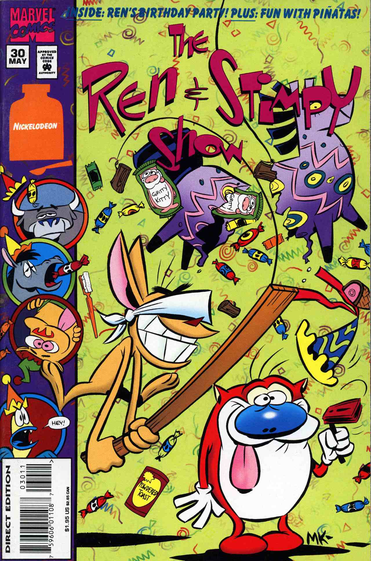 Read online The Ren & Stimpy Show comic -  Issue #30 - 1