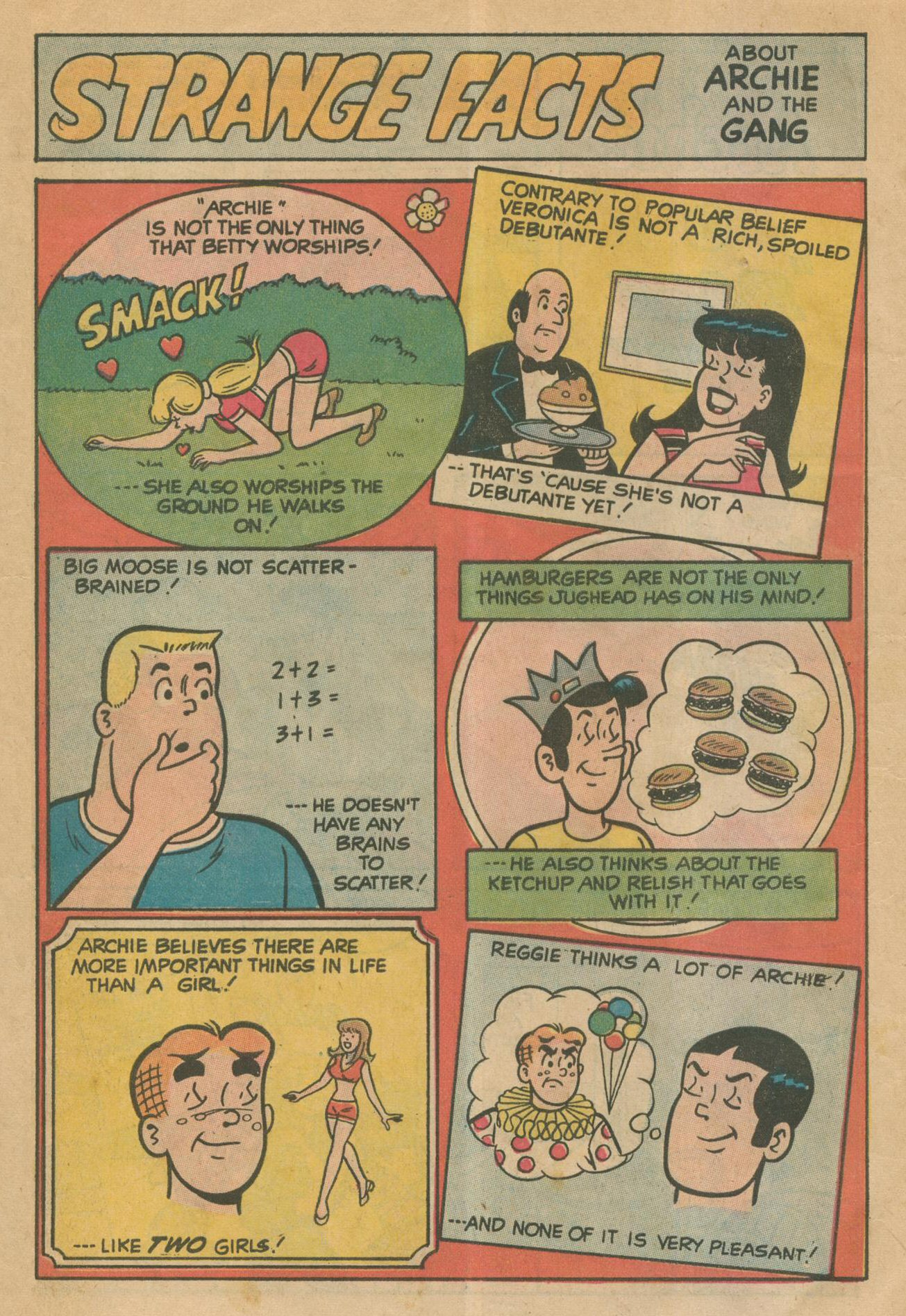 Read online Archie's Joke Book Magazine comic -  Issue #167 - 6
