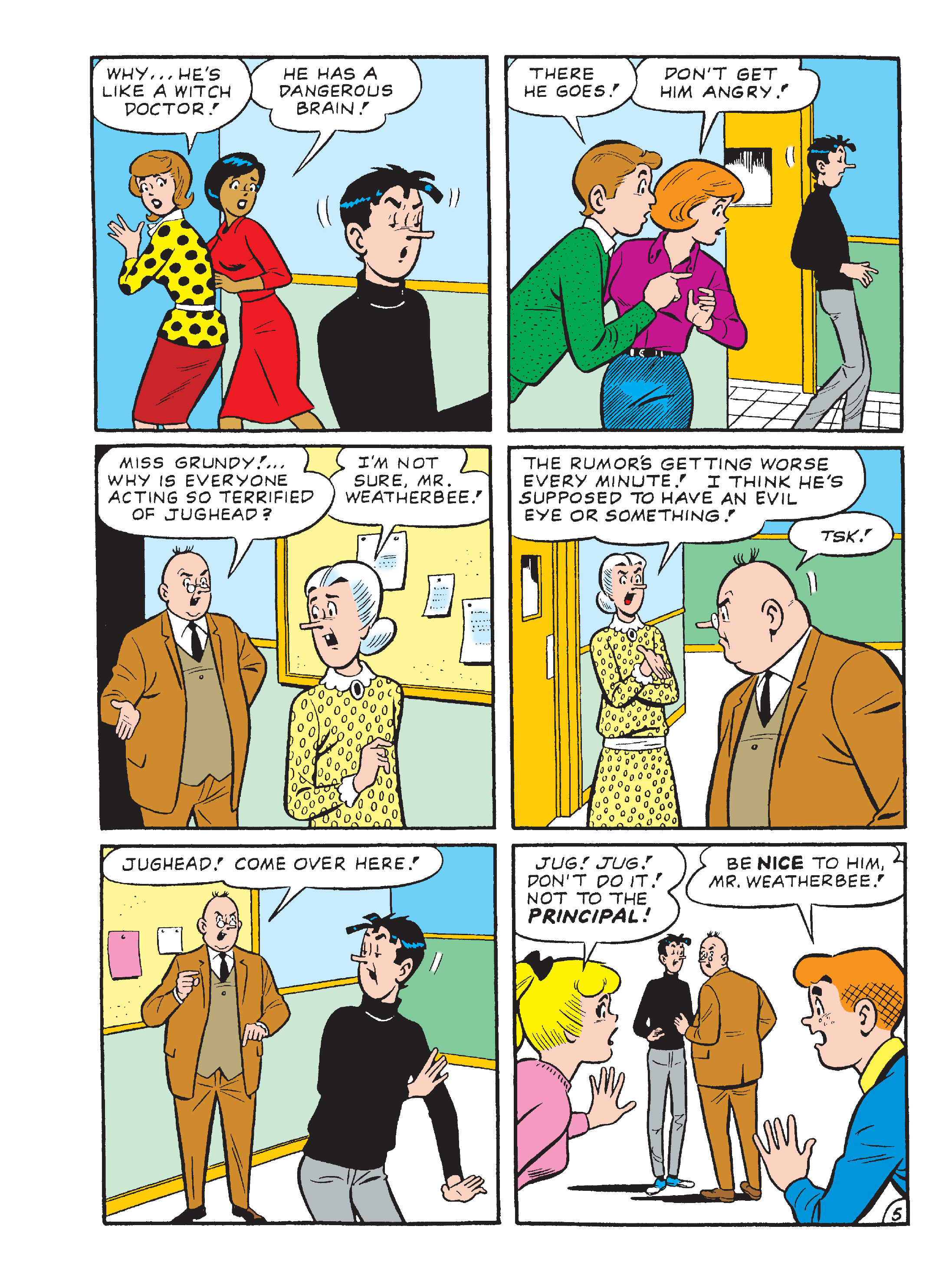 Read online Archie's Funhouse Double Digest comic -  Issue #23 - 129