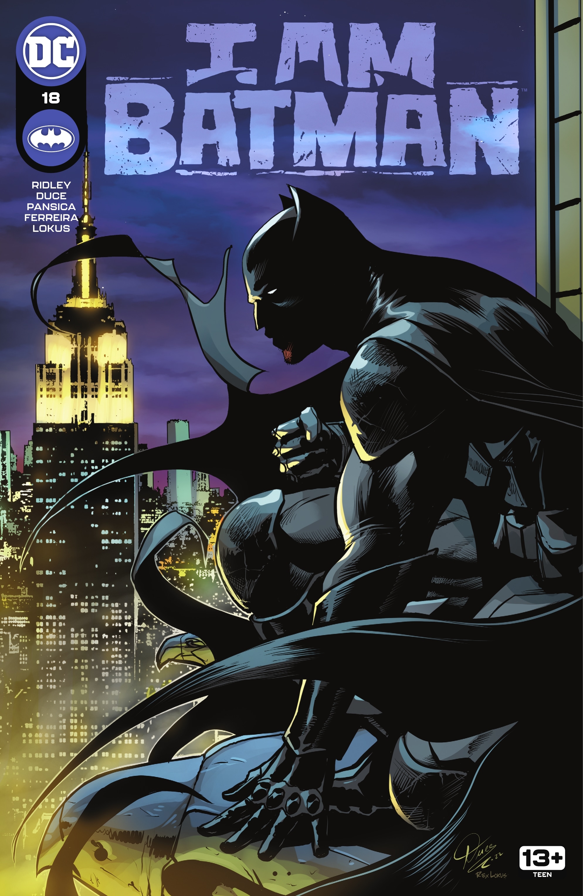 Read online I Am Batman comic -  Issue #18 - 1