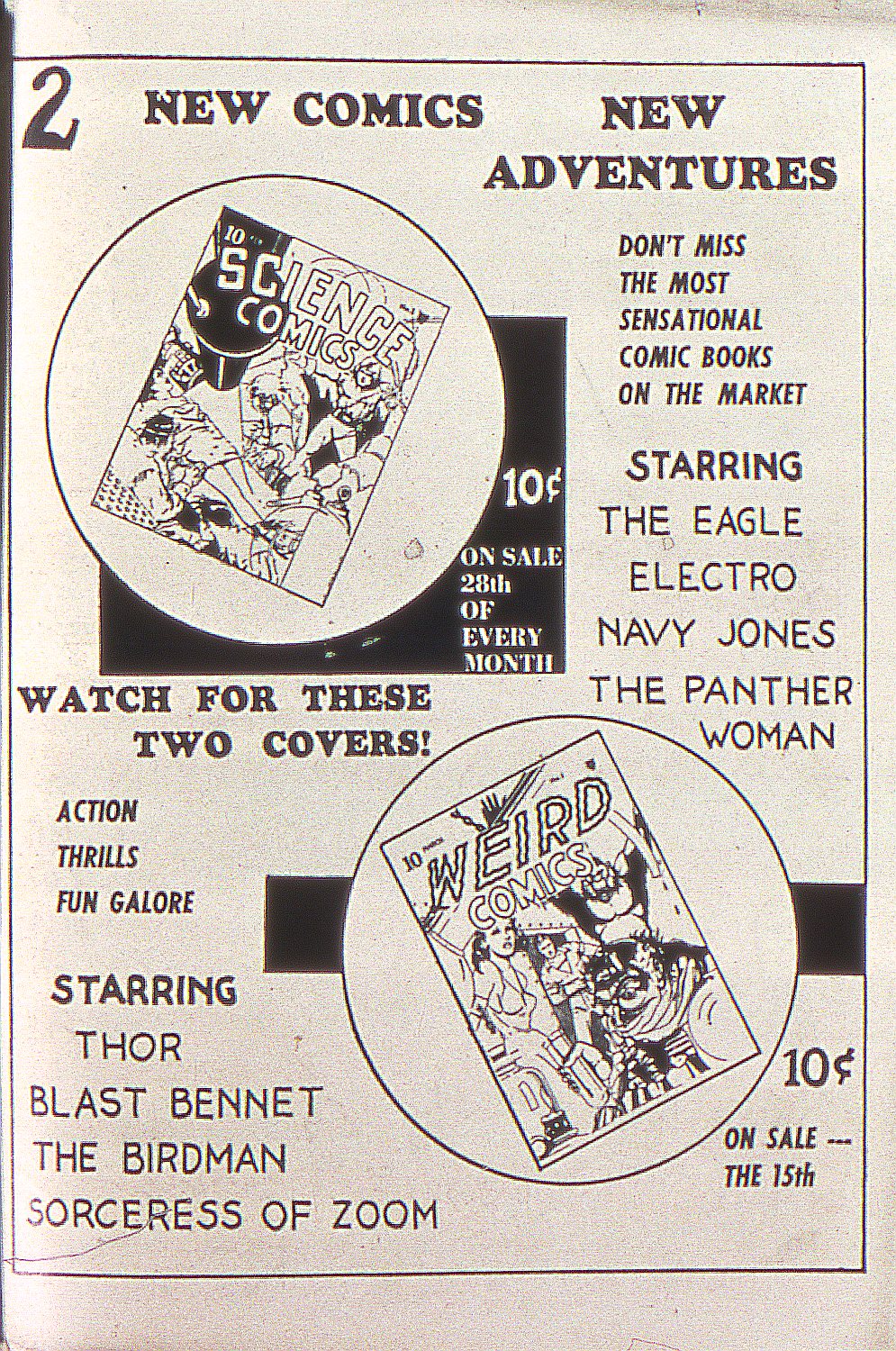 Read online Fantastic Comics comic -  Issue #4 - 66