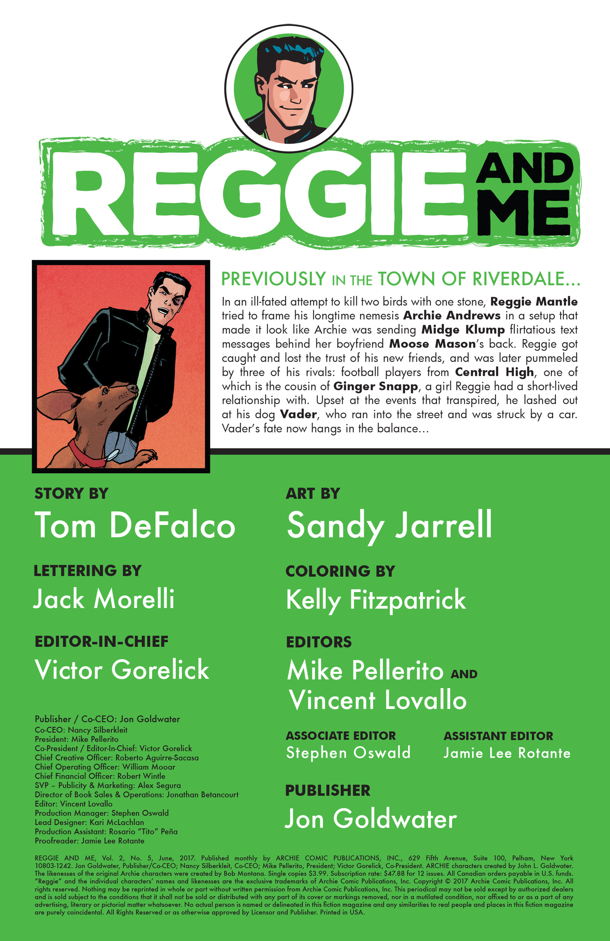 Read online Reggie and Me comic -  Issue #5 - 2