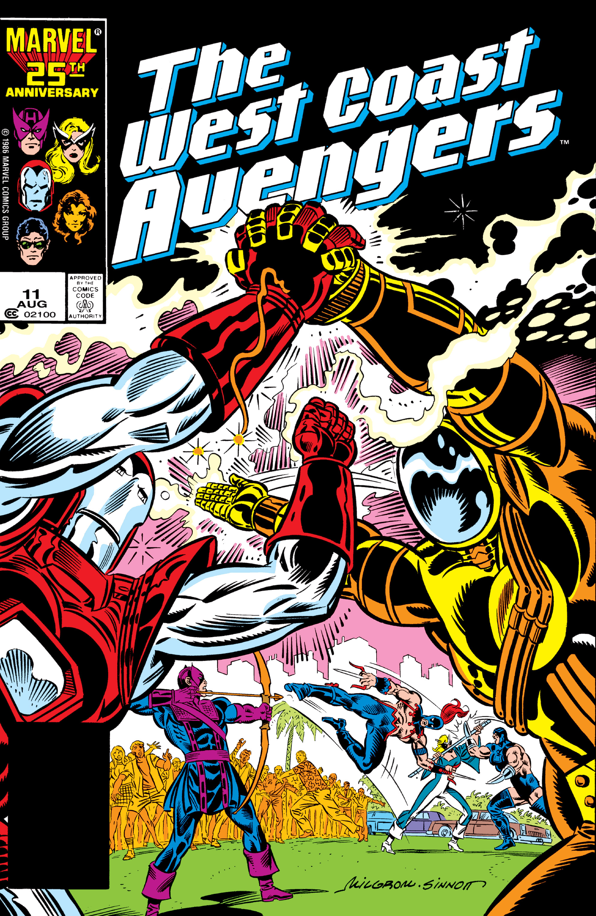 Read online West Coast Avengers (1985) comic -  Issue #11 - 1