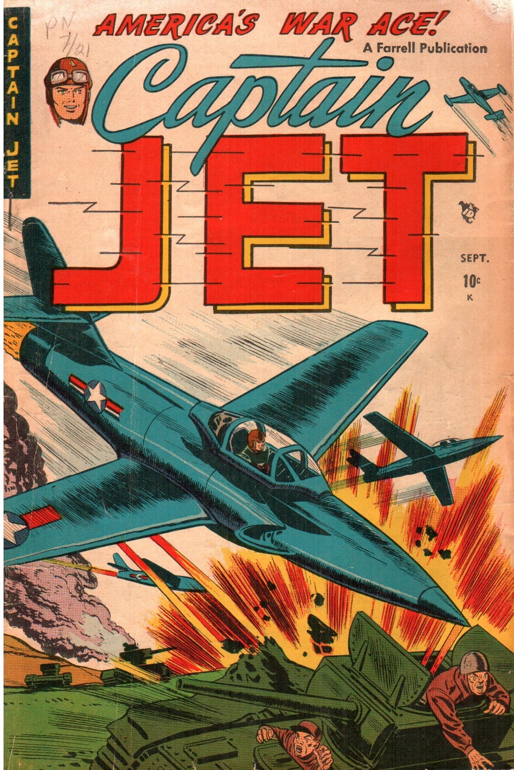 Read online Captain Jet comic -  Issue #3 - 1
