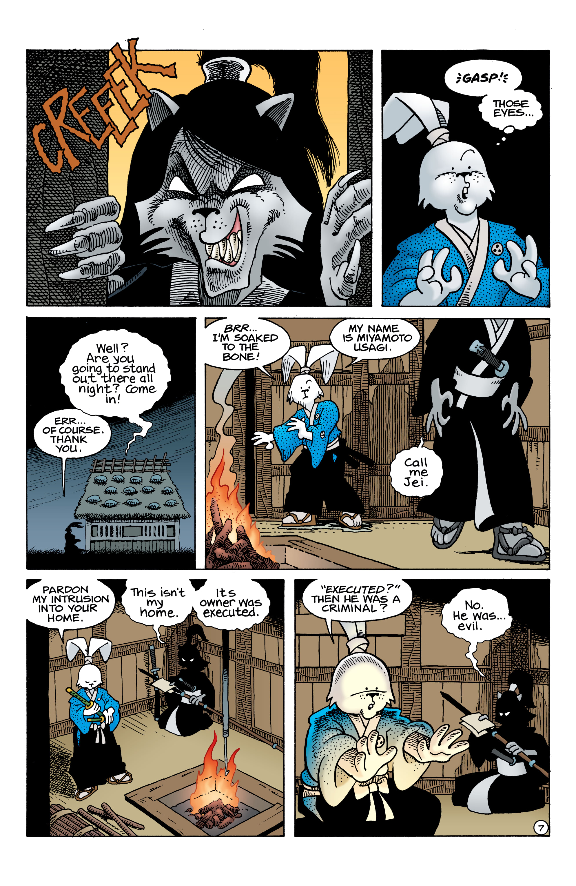 Read online Usagi Yojimbo: Wanderer’s Road comic -  Issue #4 - 9