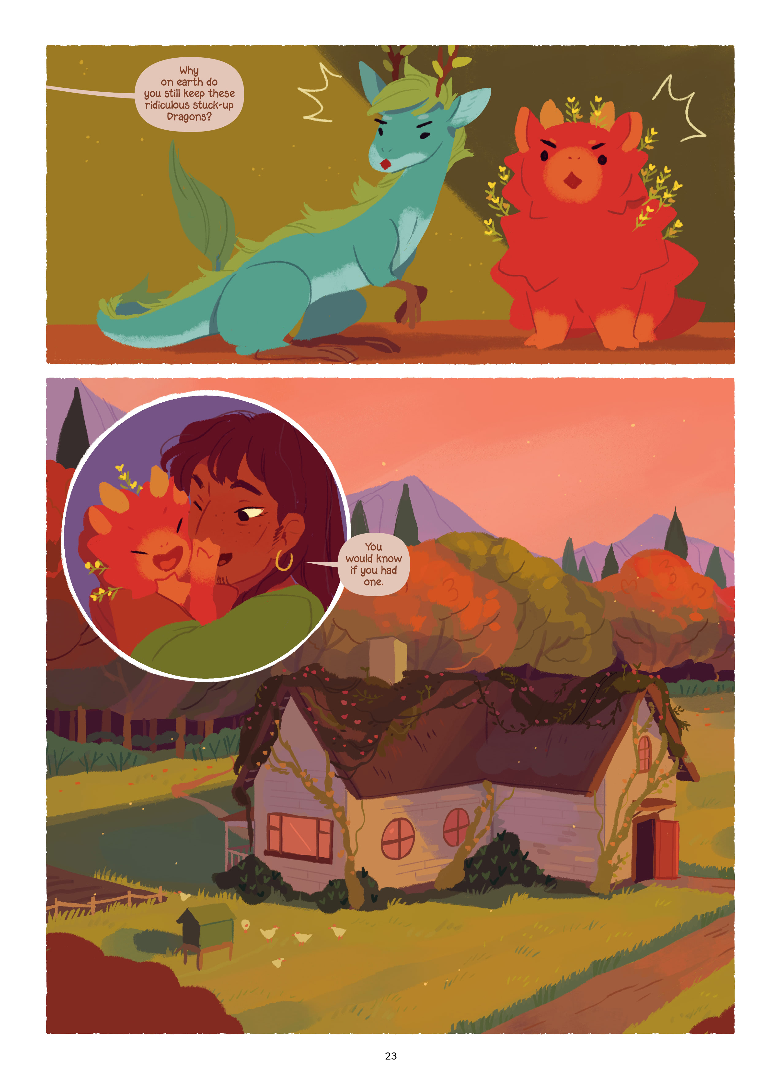 Read online The Tea Dragon Series comic -  Issue # The Tea Dragon Tapestry - 24