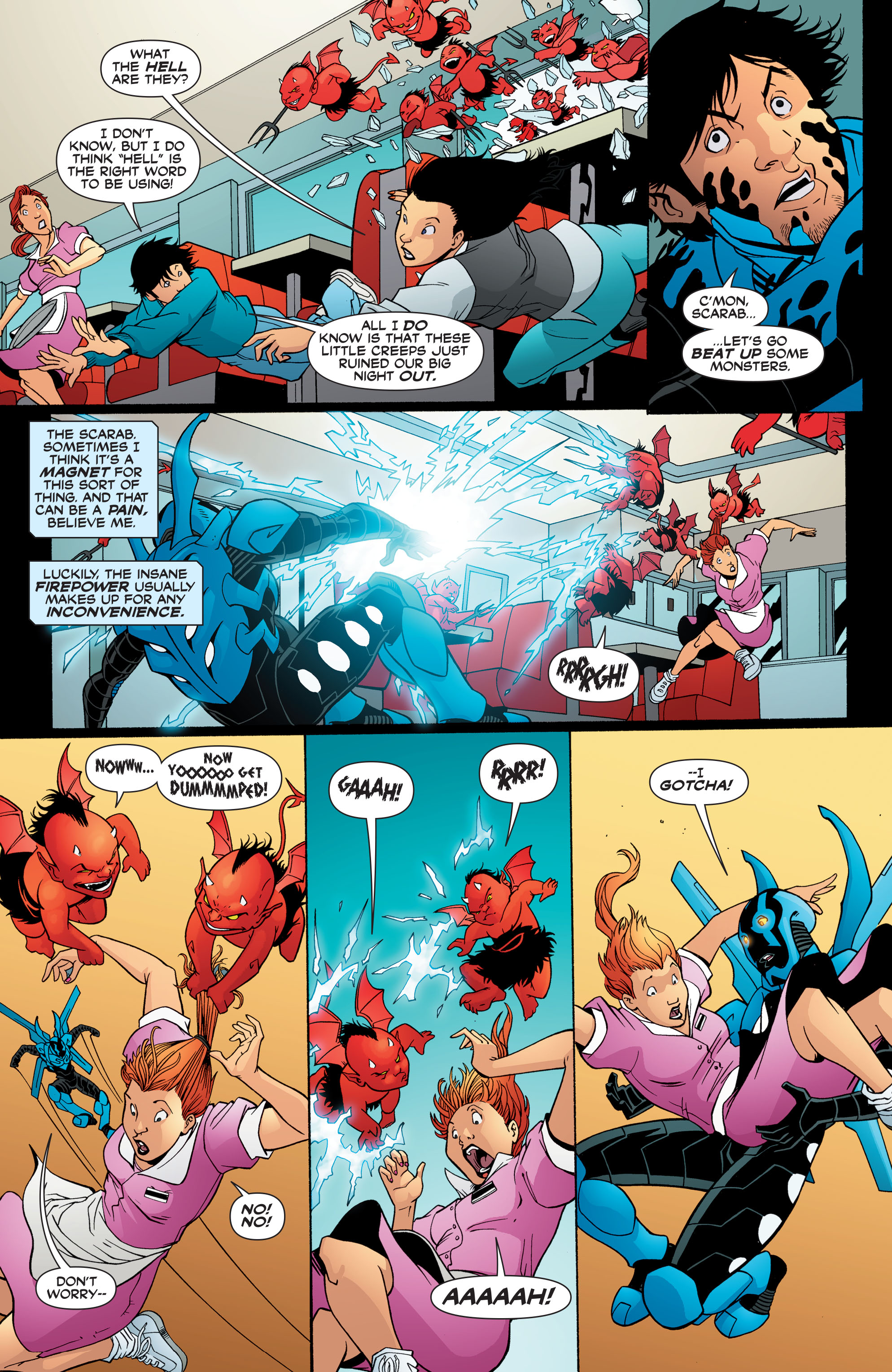 Read online Blue Beetle (2006) comic -  Issue #27 - 5