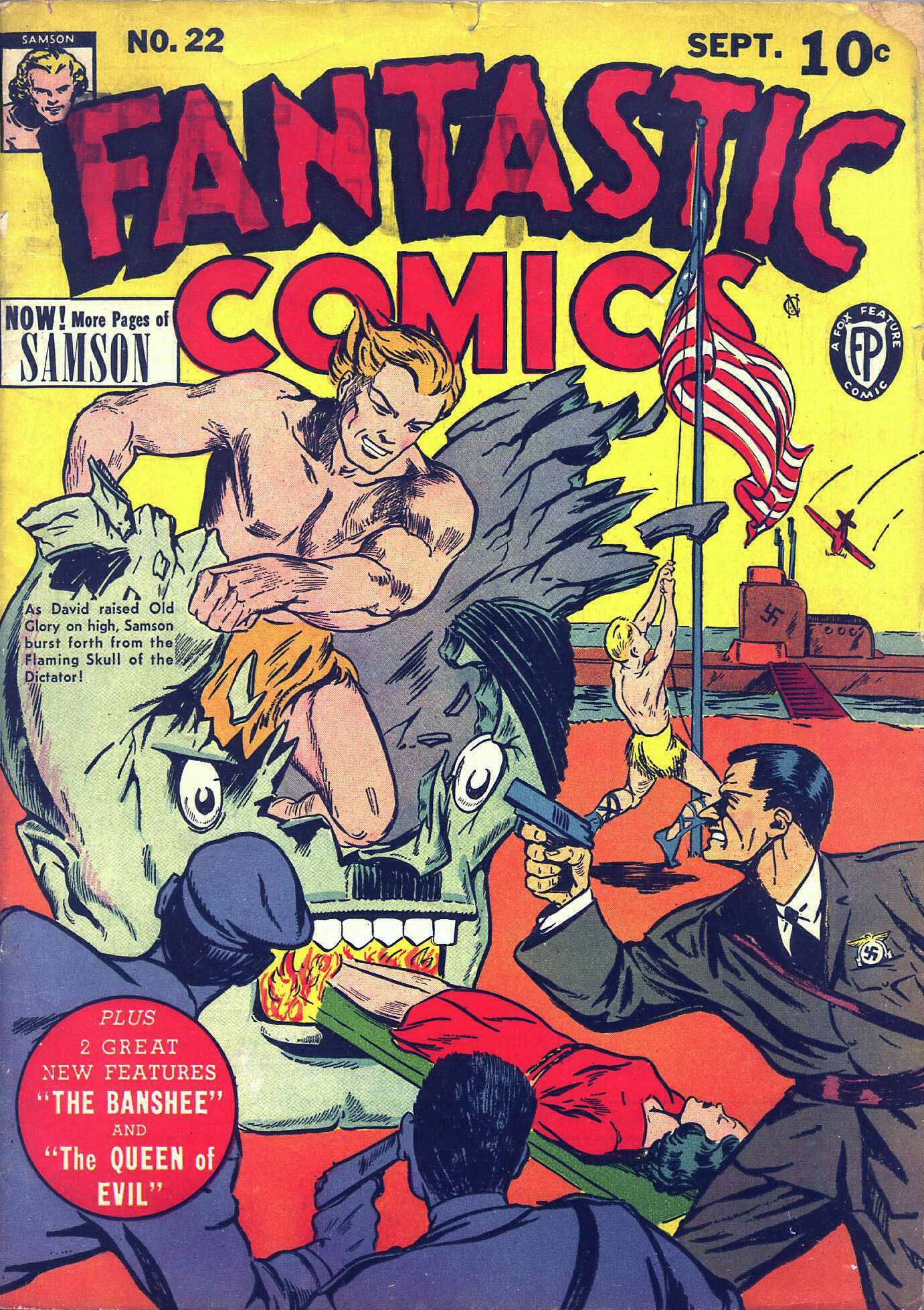 Read online Fantastic Comics comic -  Issue #22 - 1