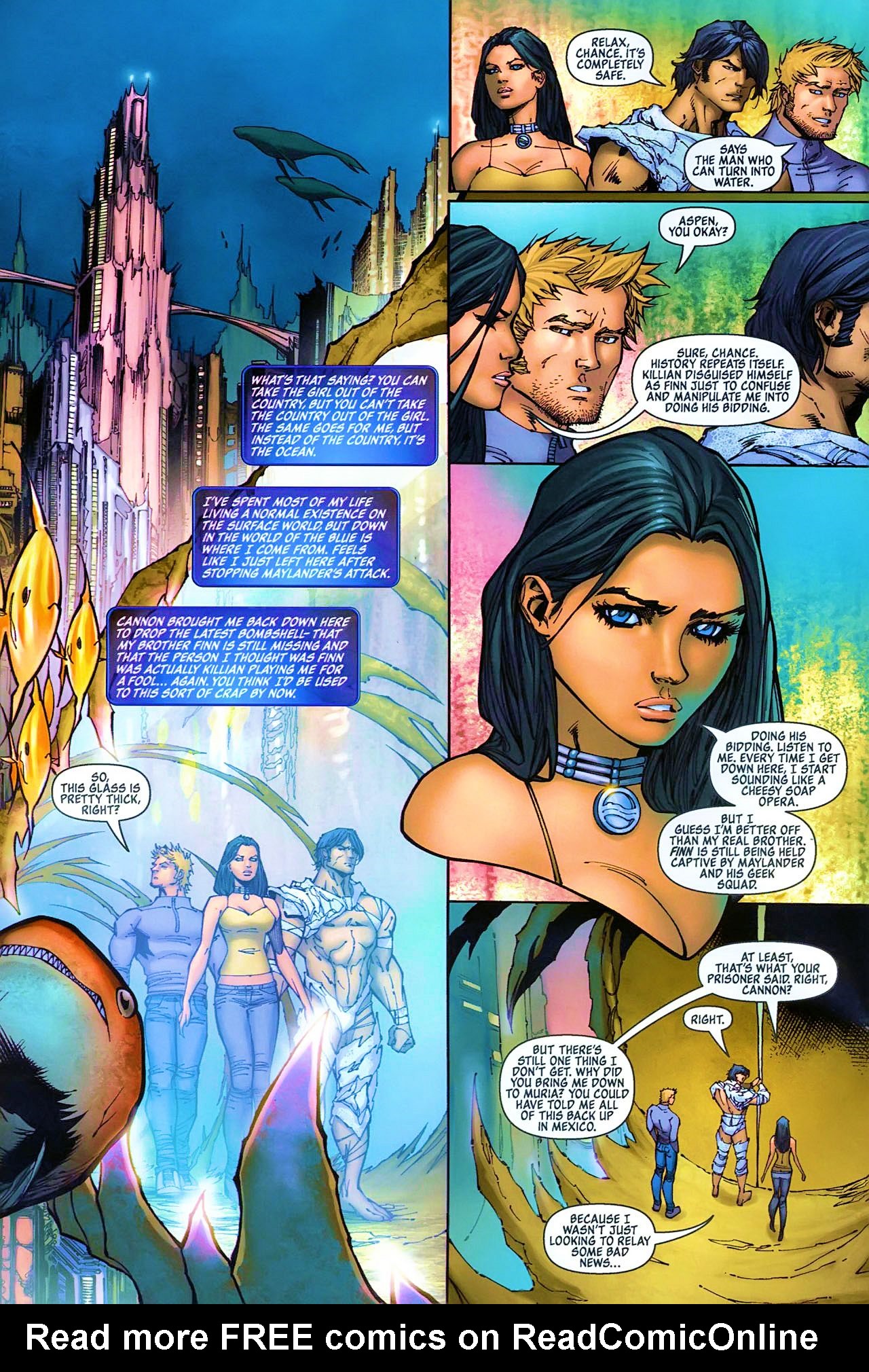 Read online Fathom (2008) comic -  Issue #2 - 5