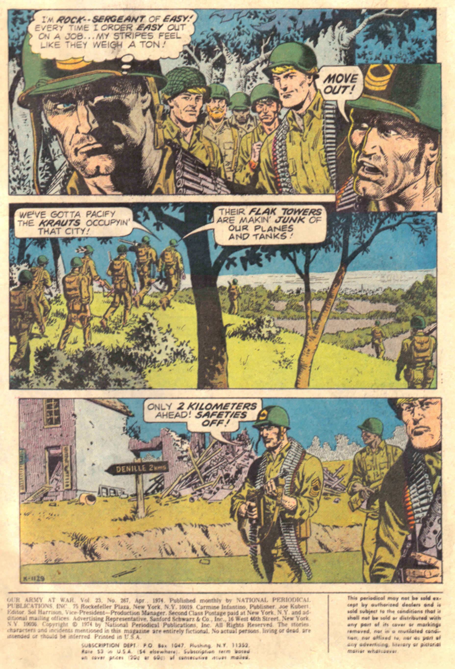 Read online Our Army at War (1952) comic -  Issue #267 - 3