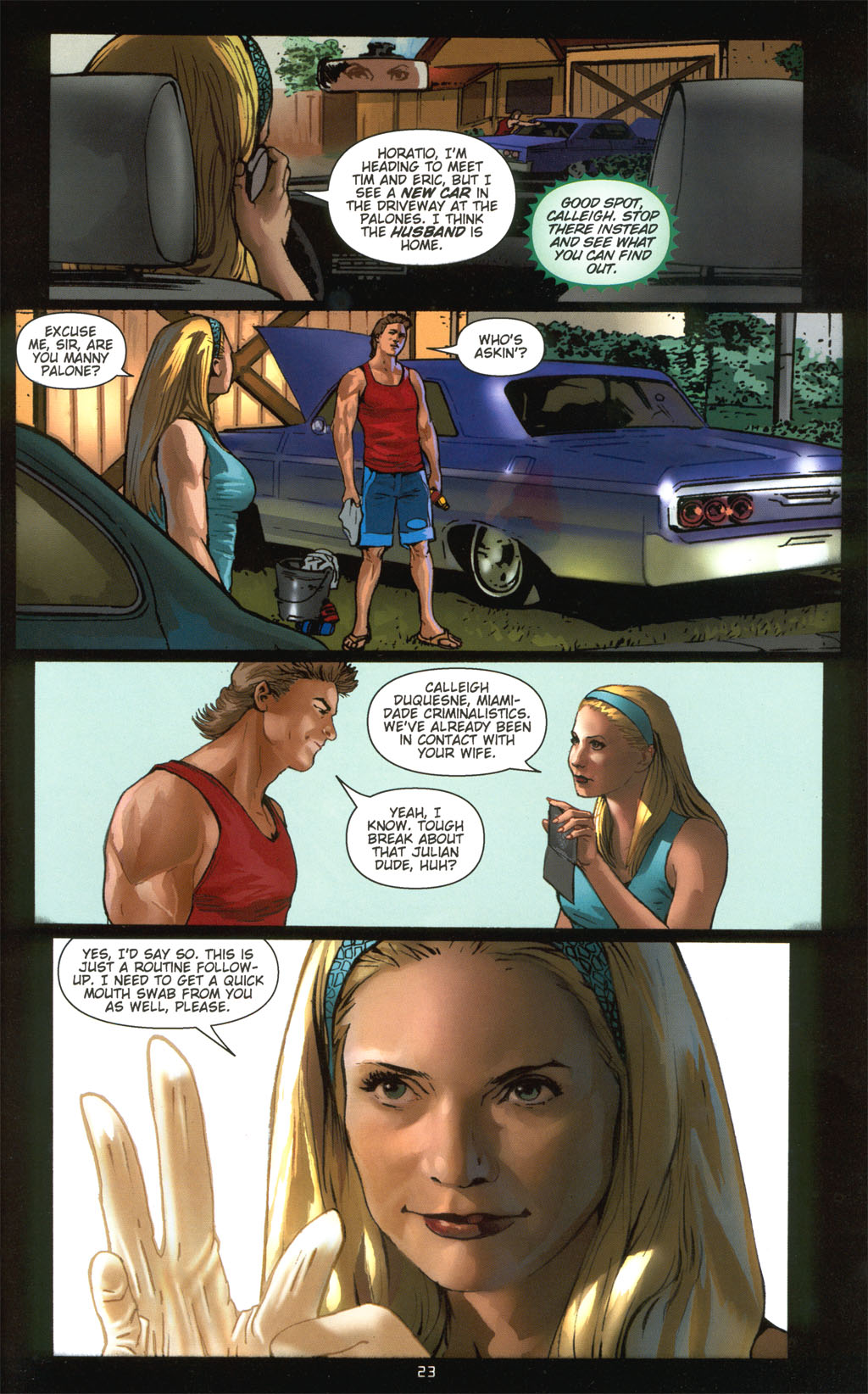 Read online CSI: Miami - Thou Shalt Not... comic -  Issue # Full - 24