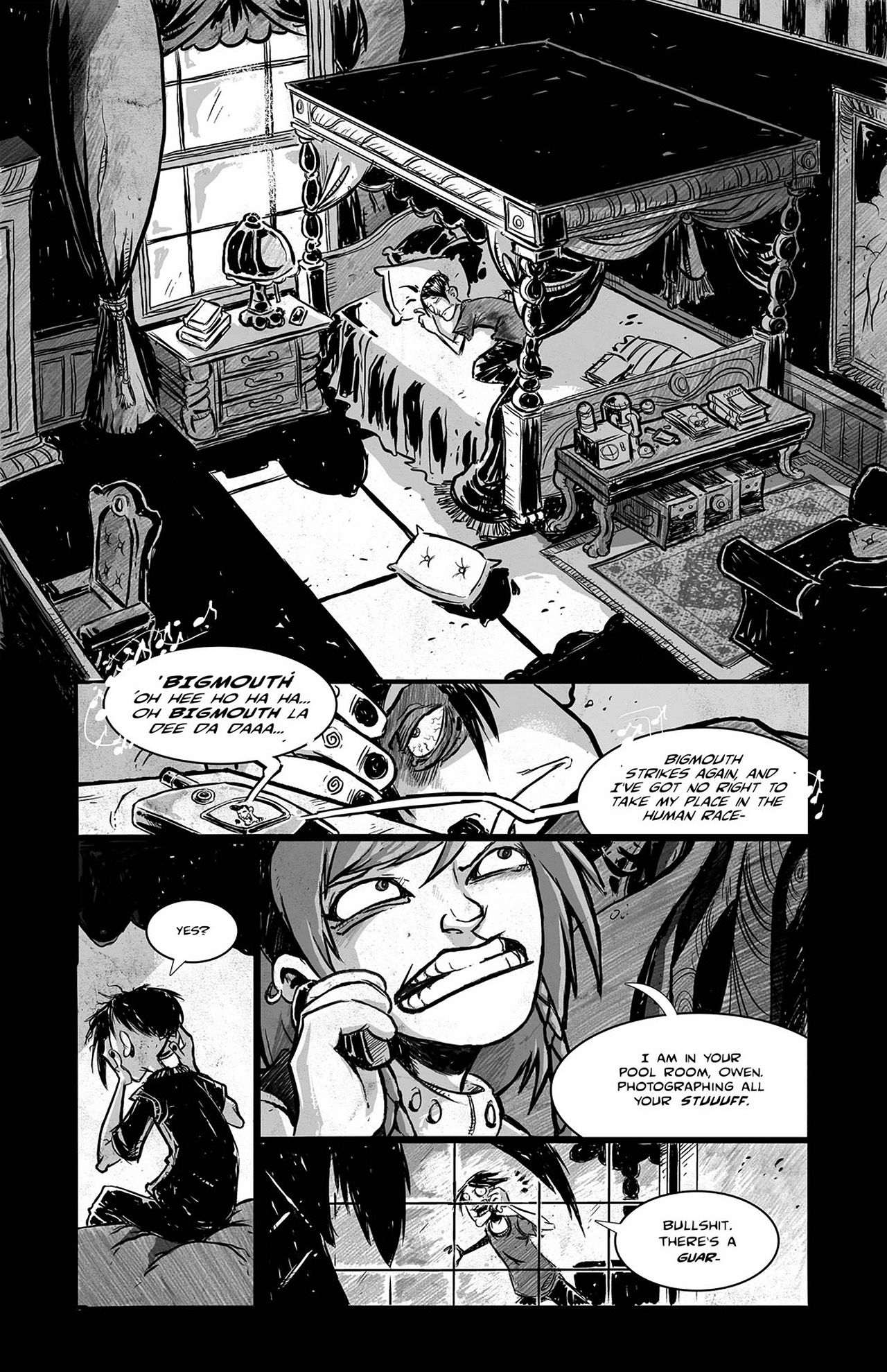 Read online Eldritch! comic -  Issue #5 - 4