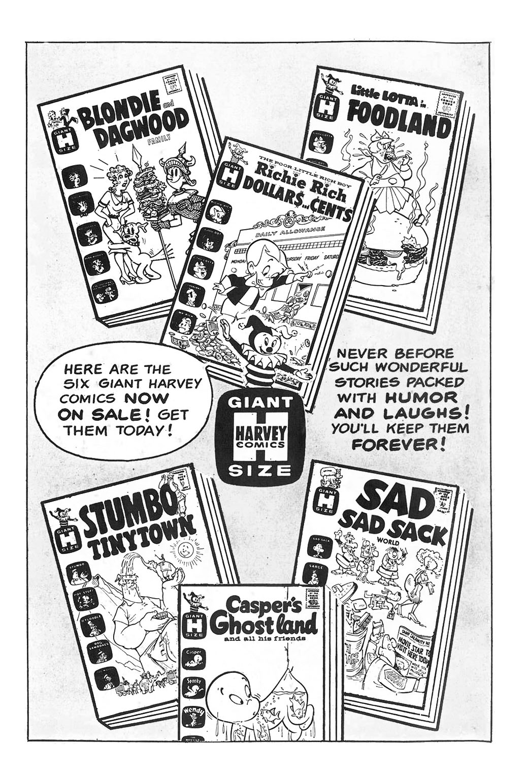 Read online Baby Huey, the Baby Giant comic -  Issue #66 - 2