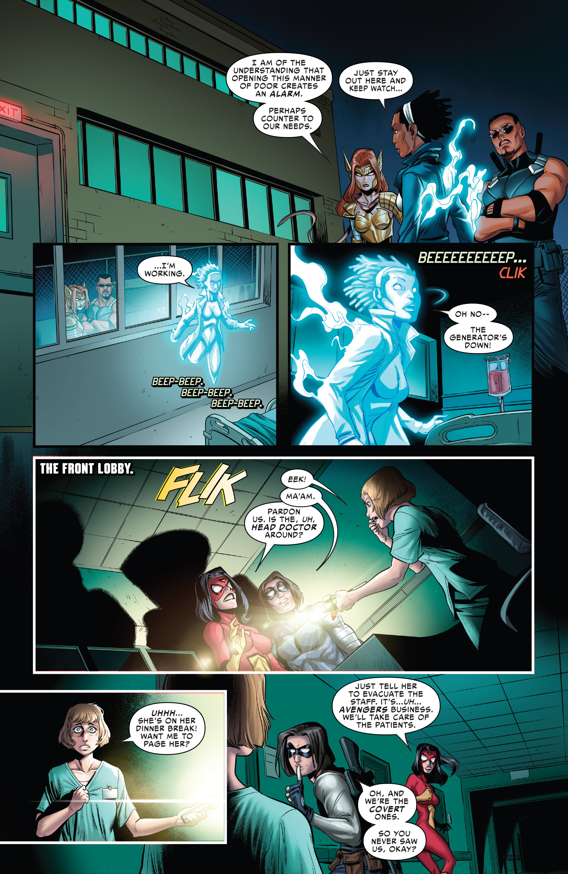 Read online Strikeforce comic -  Issue #5 - 16